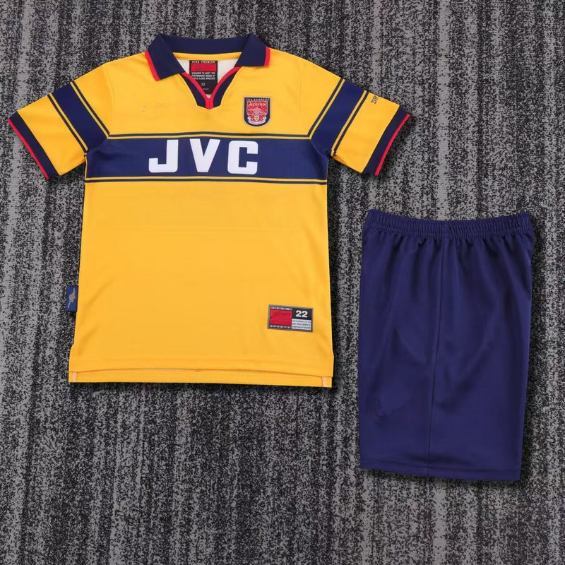 9799 Arsenal away retro Kids kit