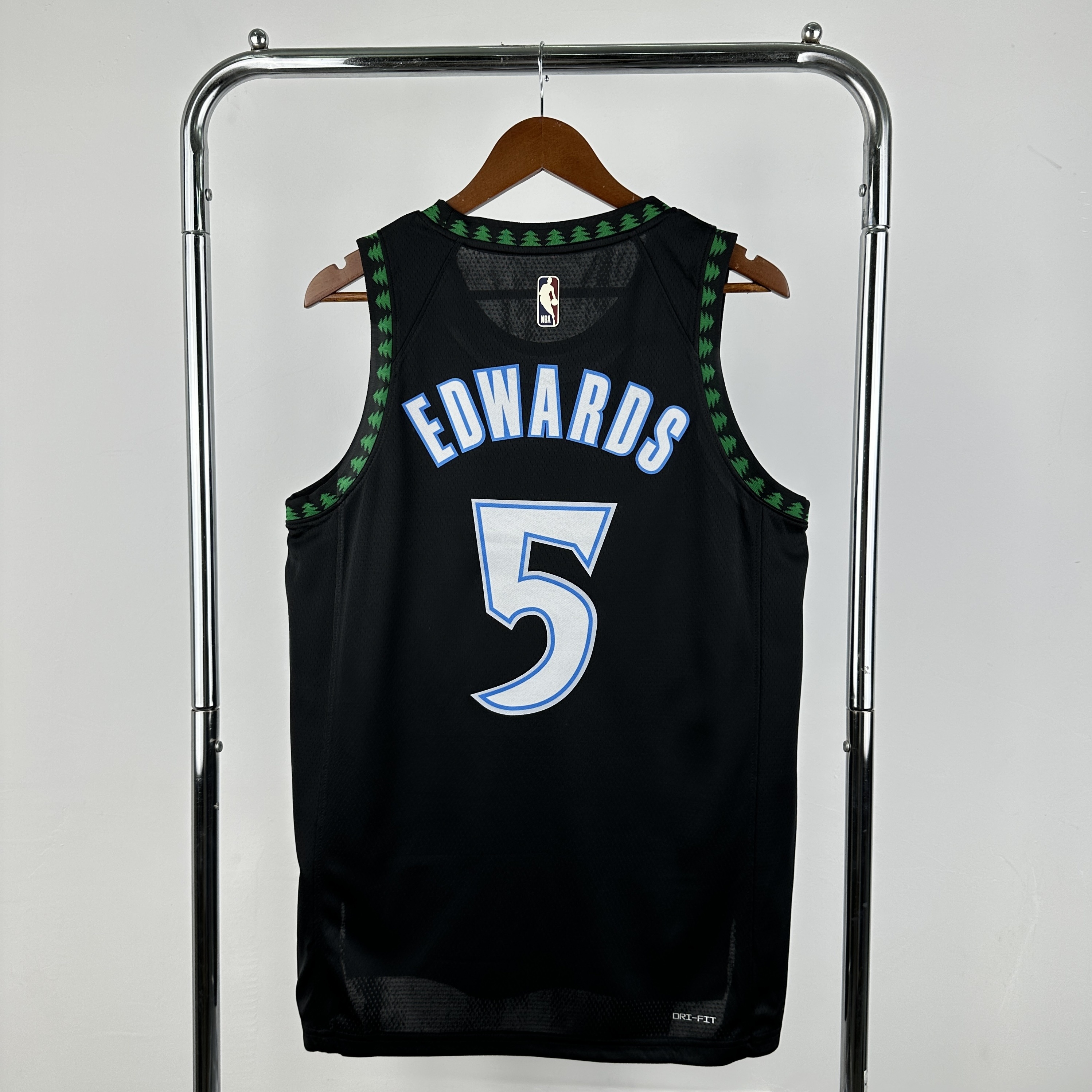 NBA 26 Season Minnesota Timberwolves Retro 5-EDWARDS