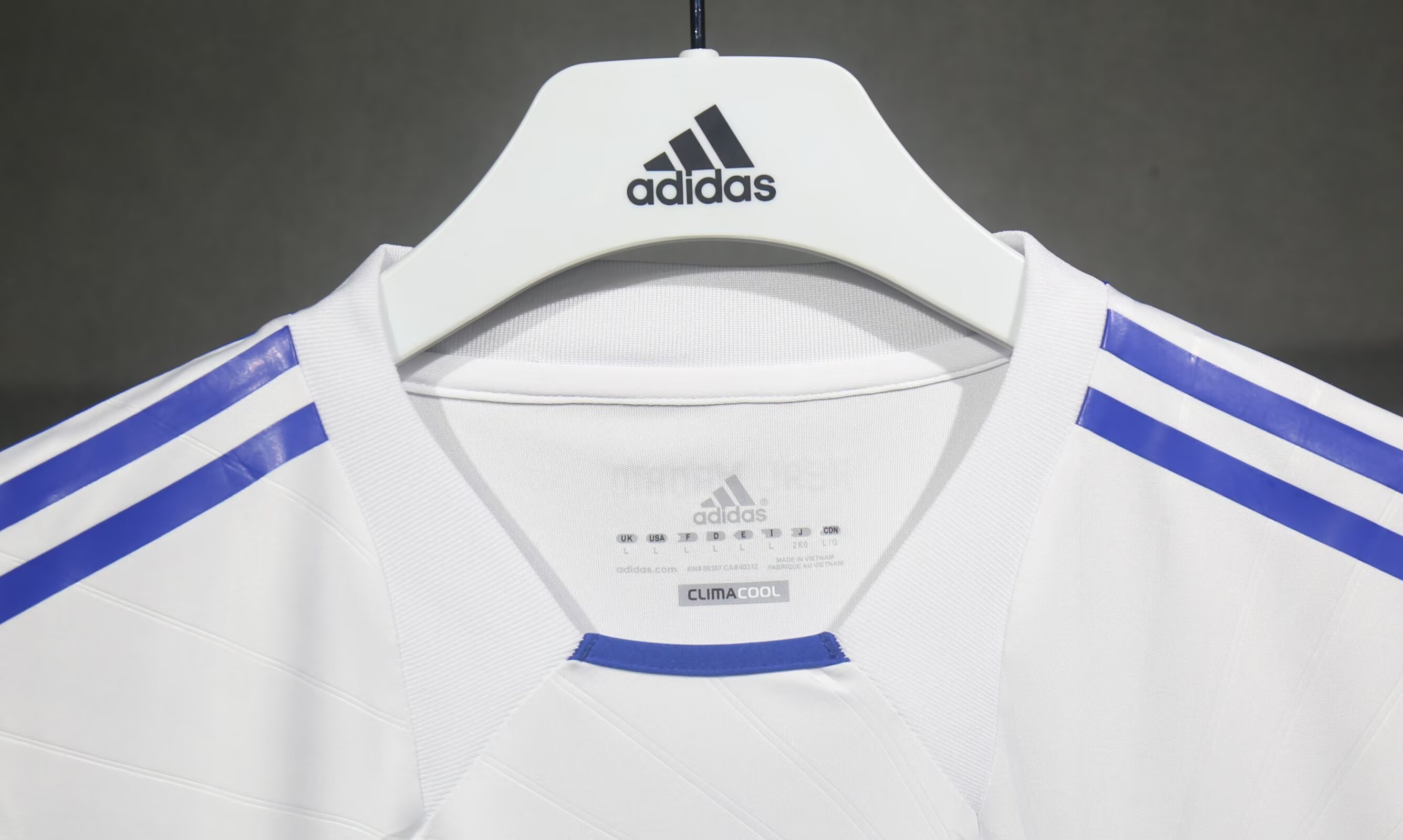 1011 Real Madrid home Retro Player version