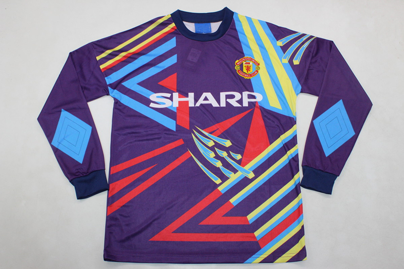 92/93 Manchester United GK long sleeve retro Fan version