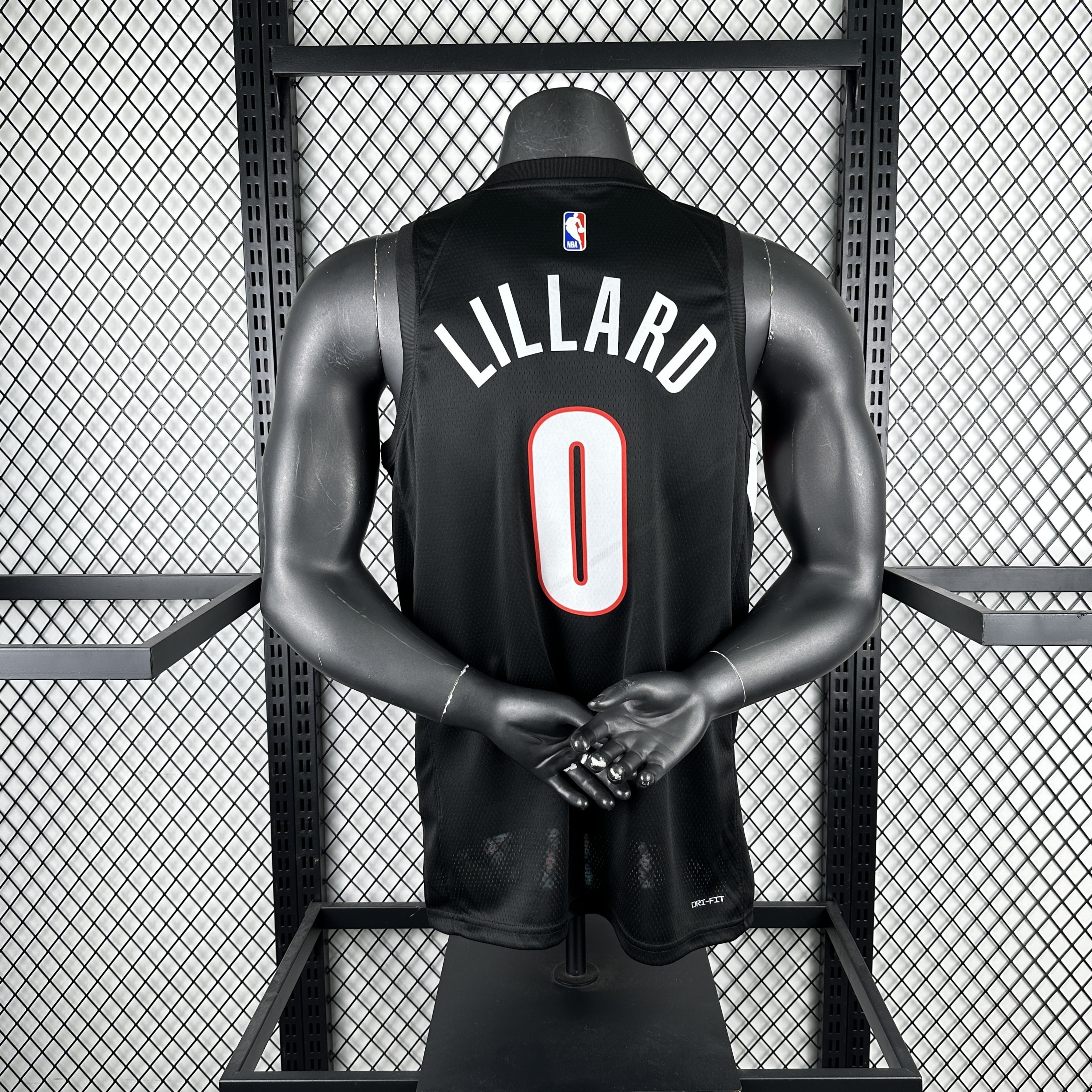 NBA 26 Season Portland Trail Blazers Away black  0-LILARO