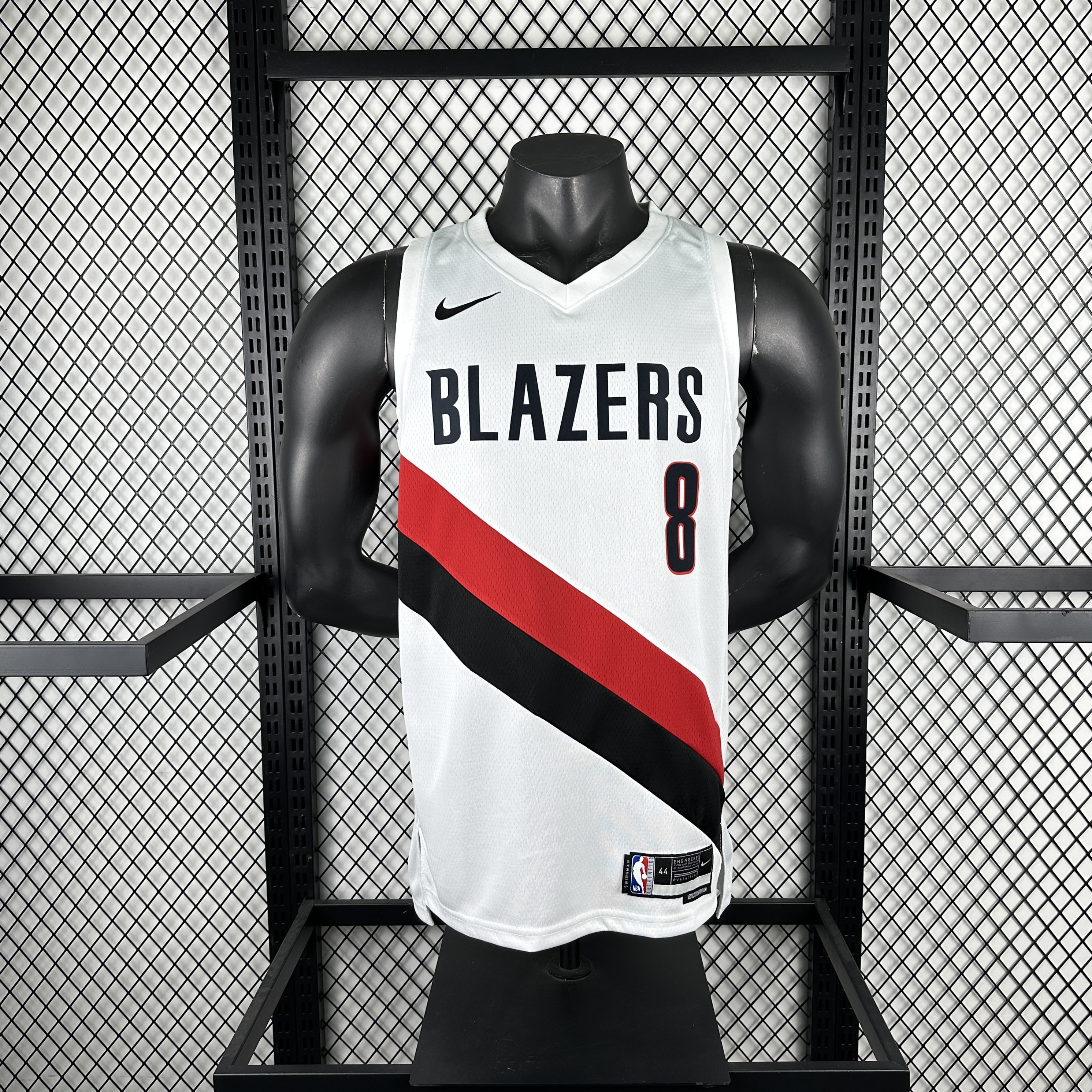 NBA 26 Season Portland Trail Blazers Home white 8-AVDIJA