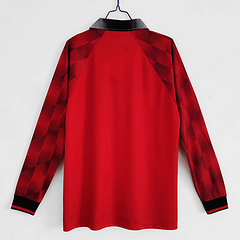 96/97 Manchester United home long sleeve retro Fan version