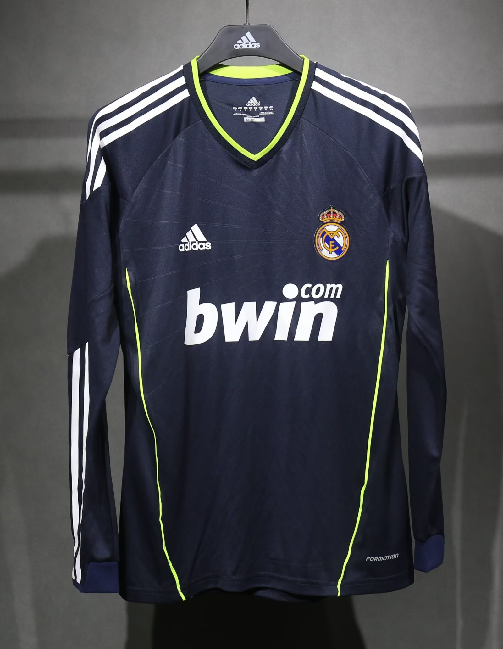 1011 Real Madrid away Long sleeve Retro Player version