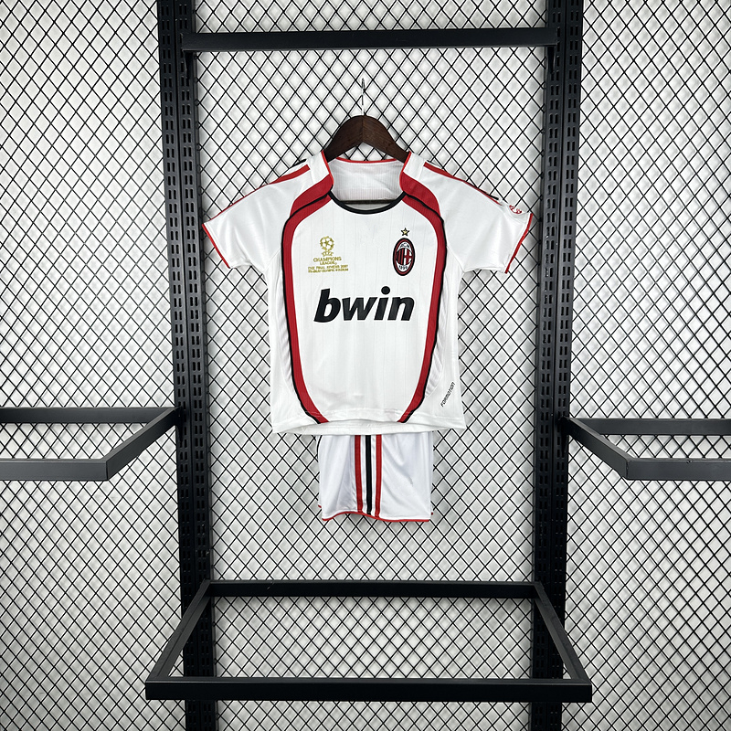 0607 AC Milan away Kids kit