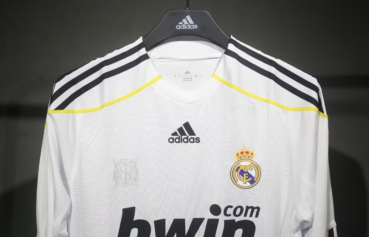 0910 Real Madrid home Long sleeve Retro Player version