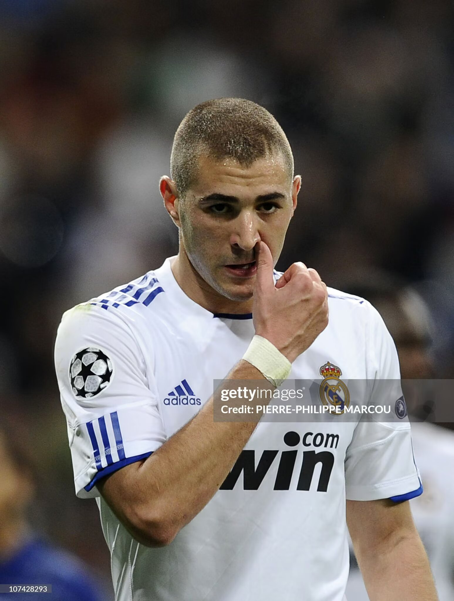 1011 Real Madrid home Retro Player version