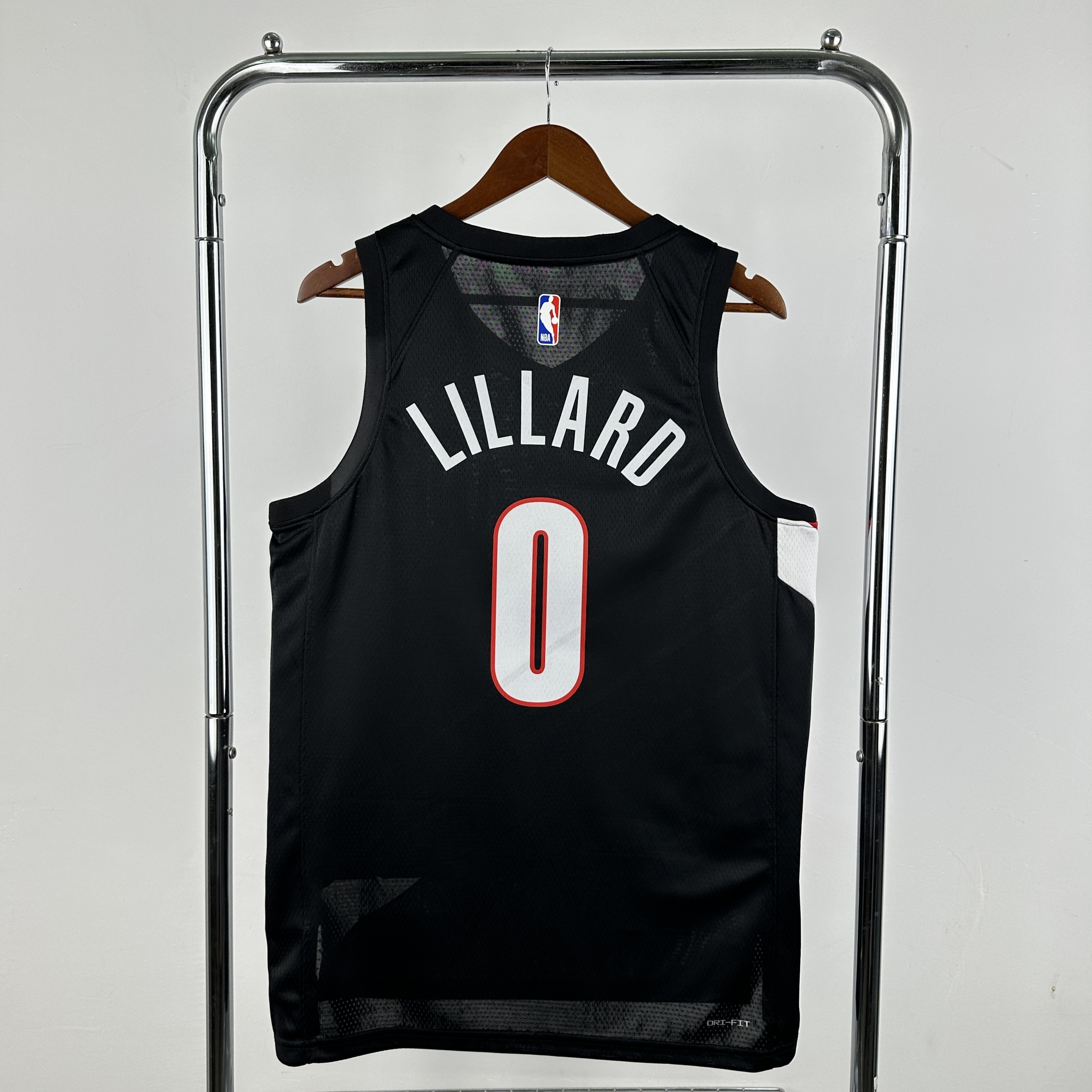 NBA 26 Season Portland Trail Blazers Away black  0-LILARO