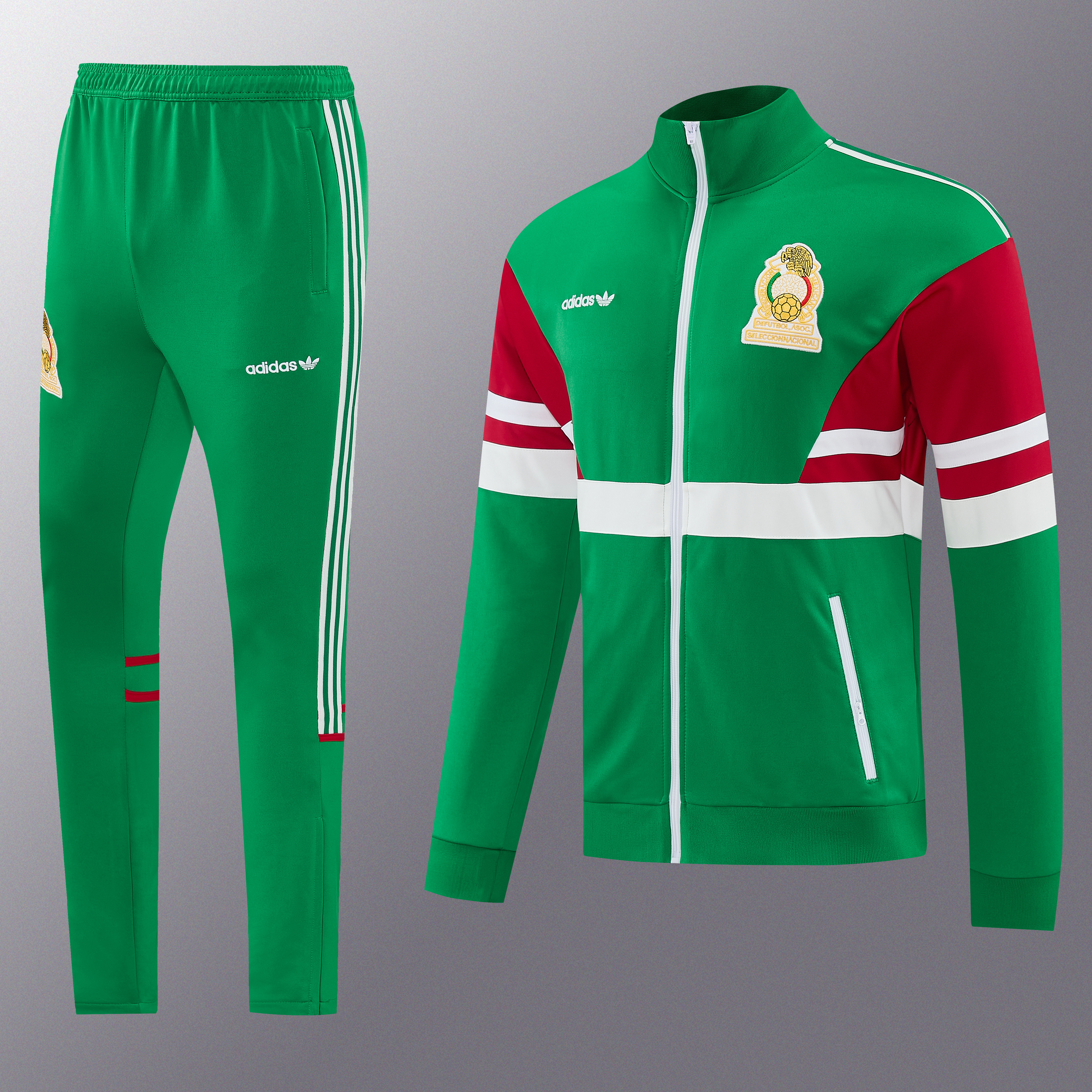 2627 Mexico (green) Training jacket set