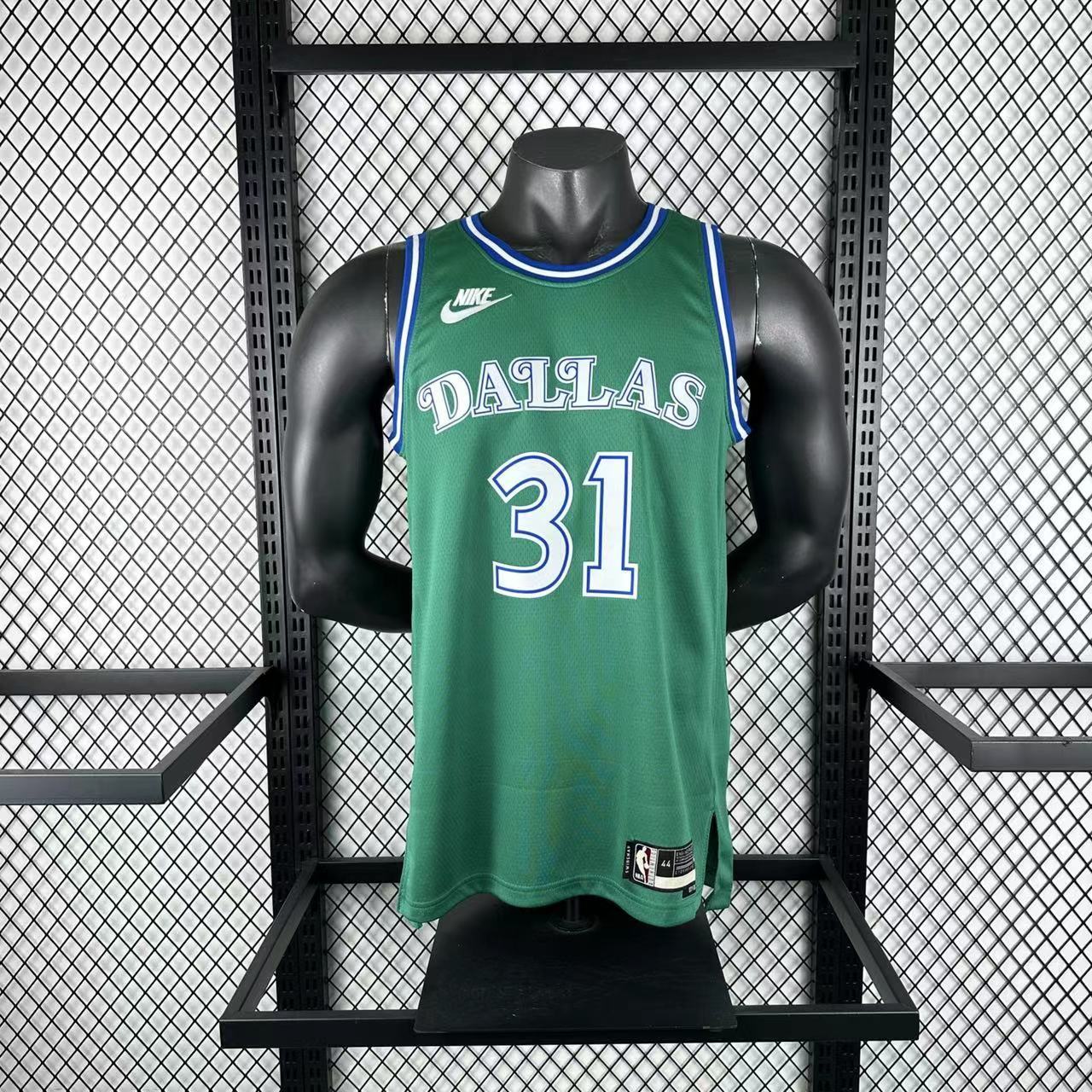 NBA 26 Season Dallas Mavericks Retro green 31-THOMPSON