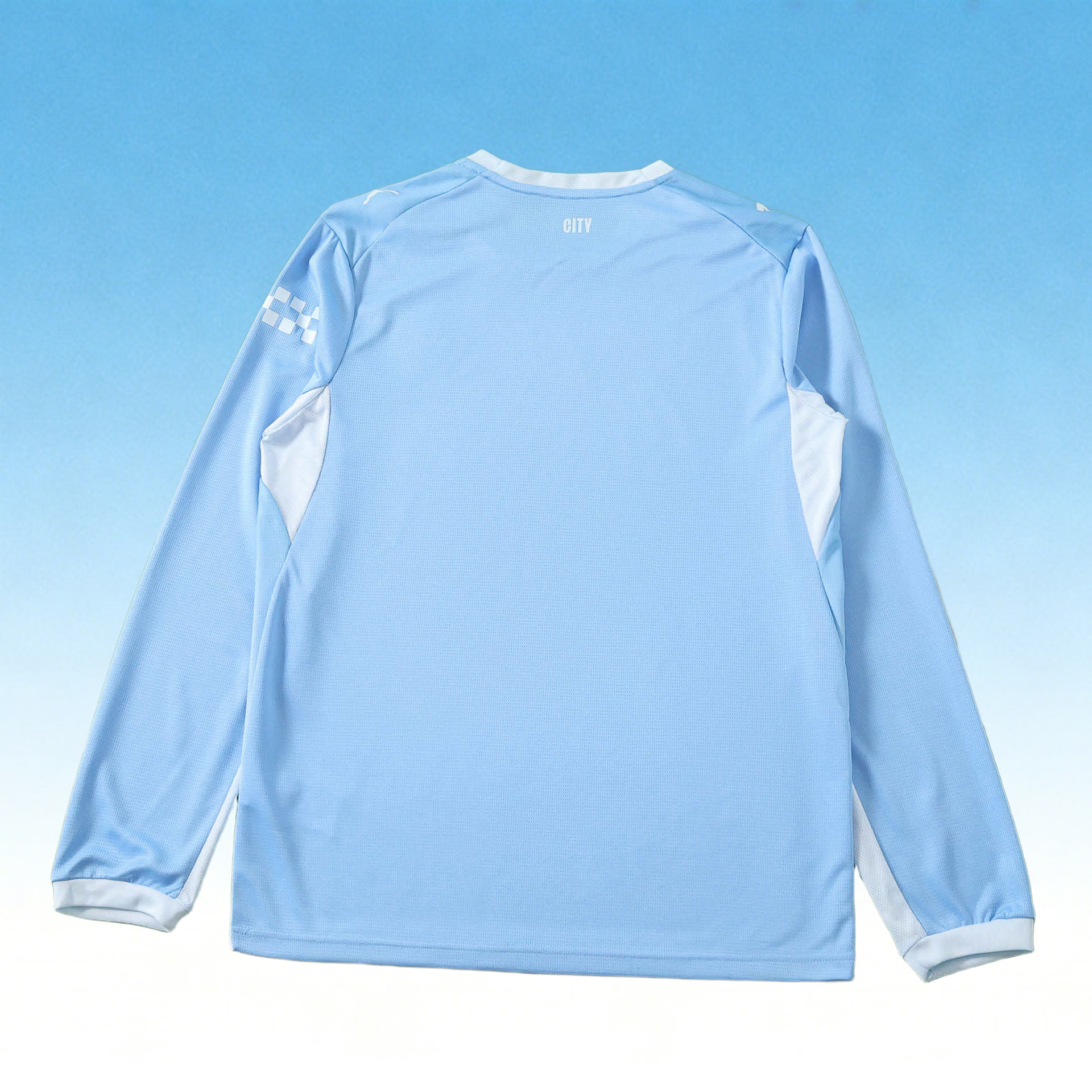 2627 Manchester City home Long sleeve Fan version