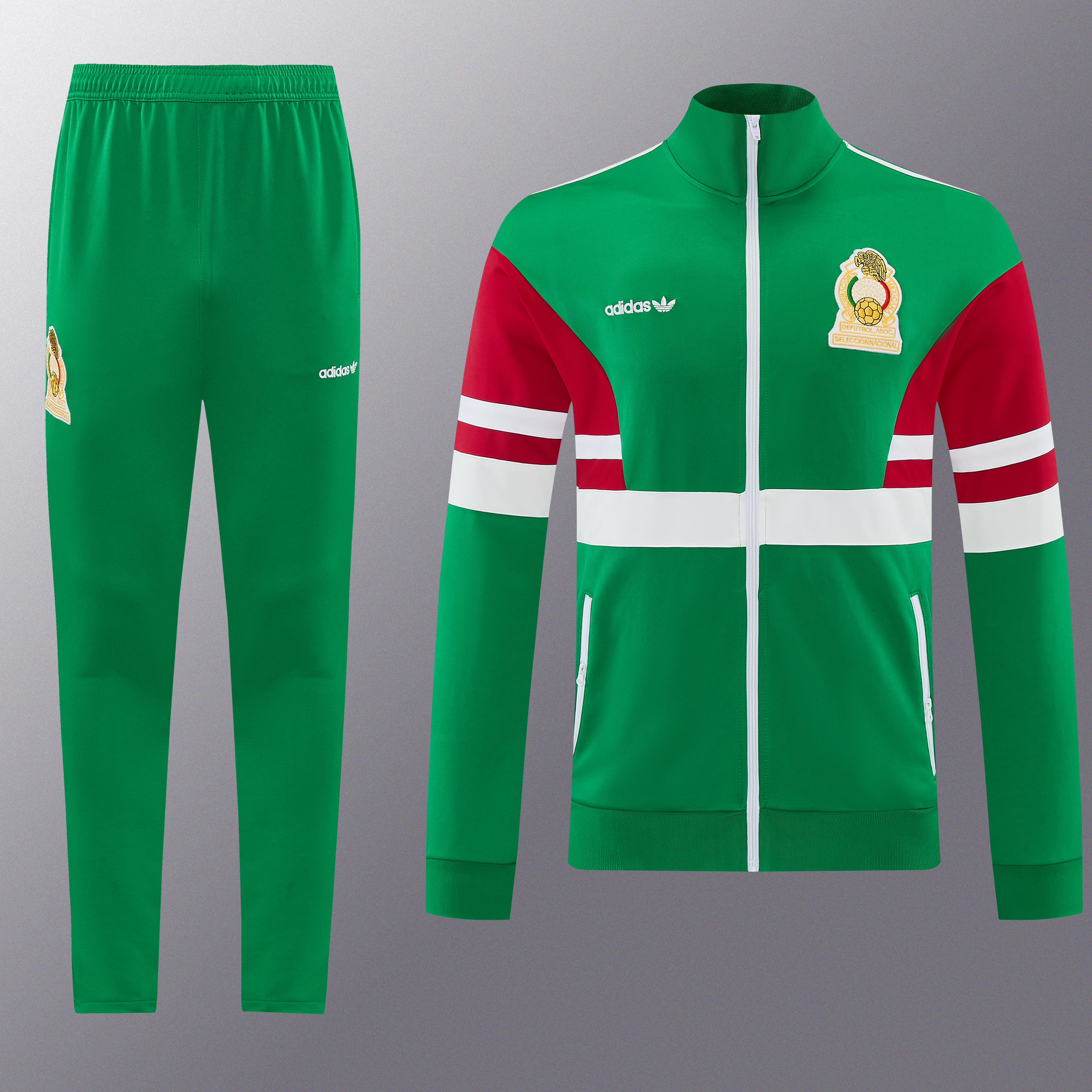 2627 Mexico (green) Training jacket set