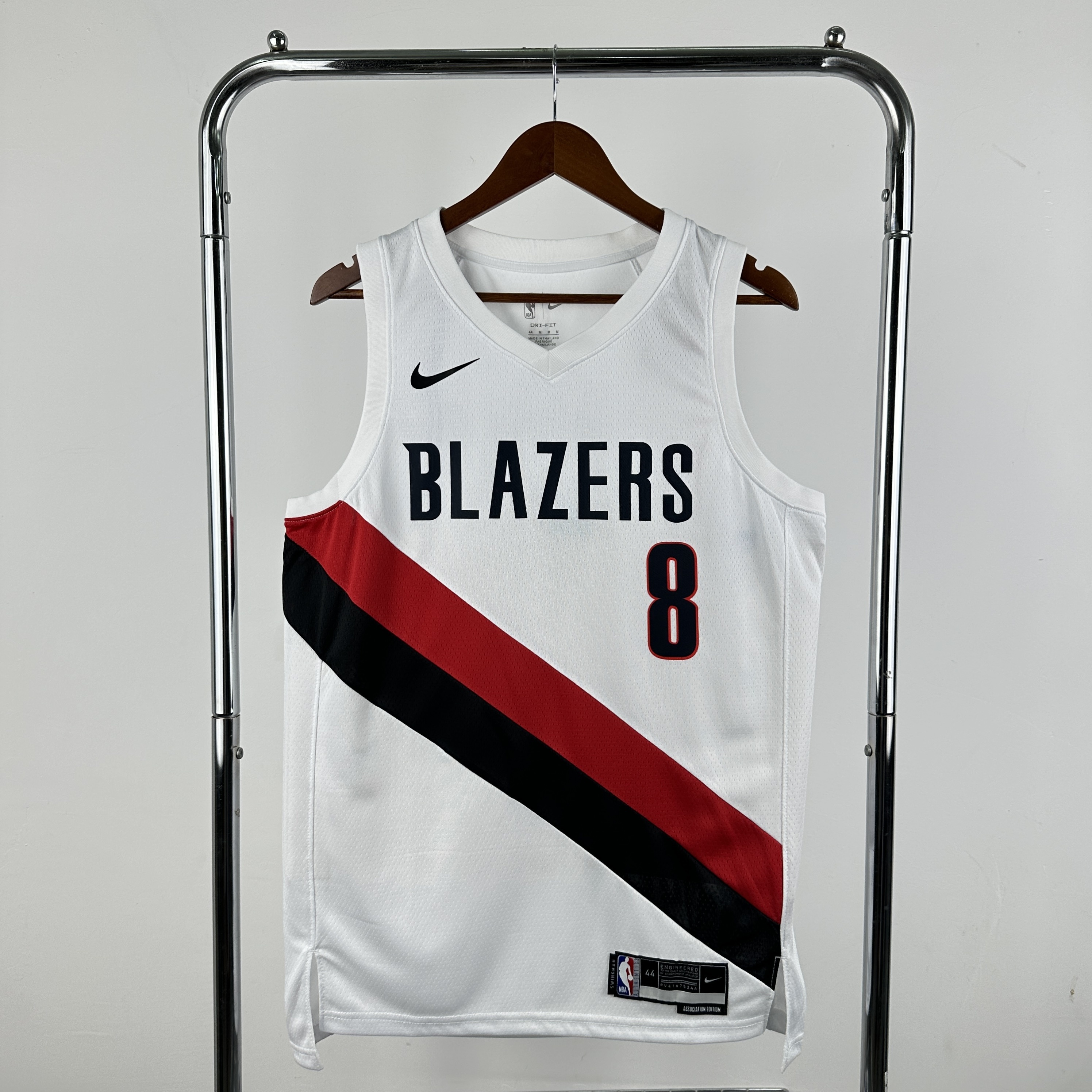 NBA 26 Season Portland Trail Blazers Home white 8-AVDIJA