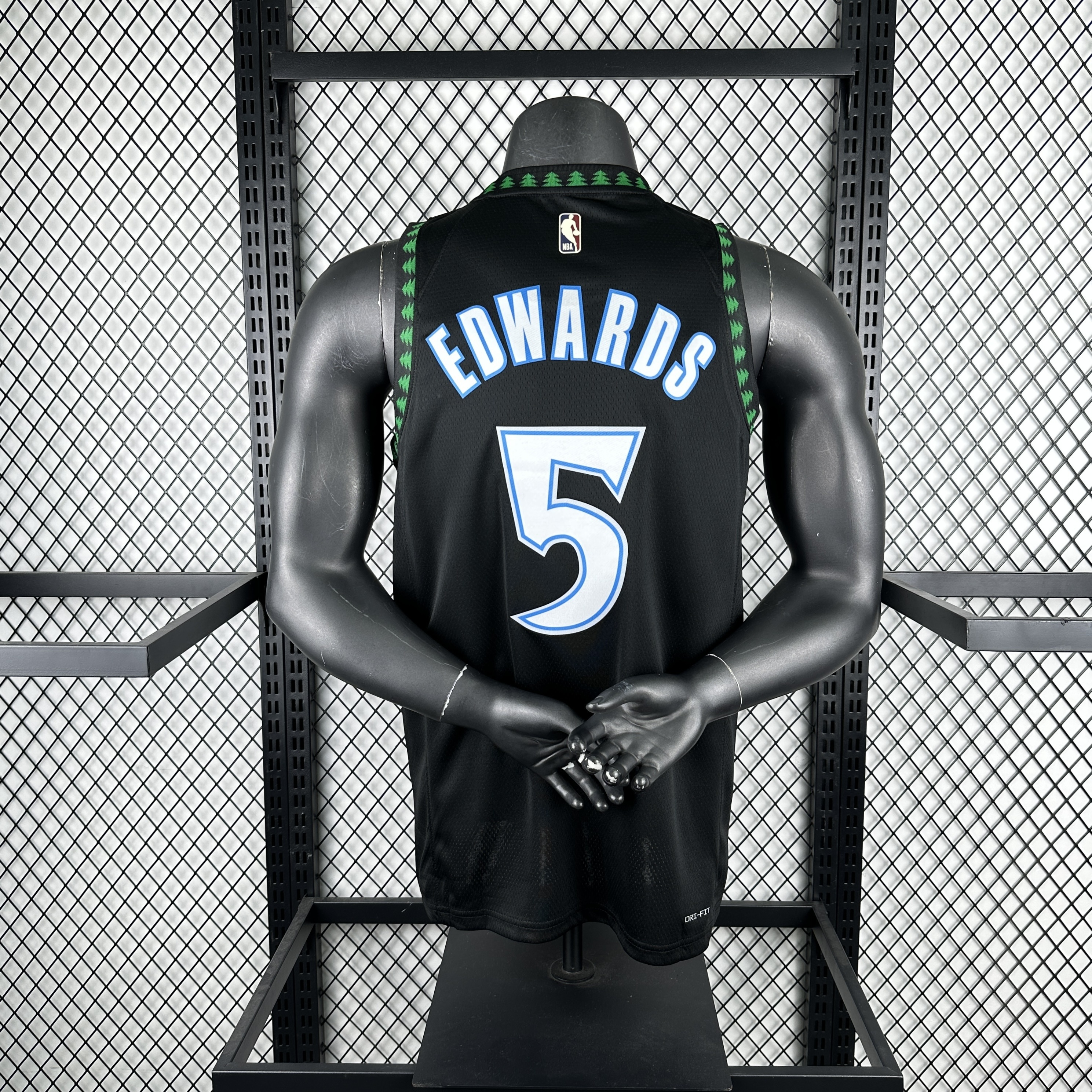 NBA 26 Season Minnesota Timberwolves Retro 5-EDWARDS