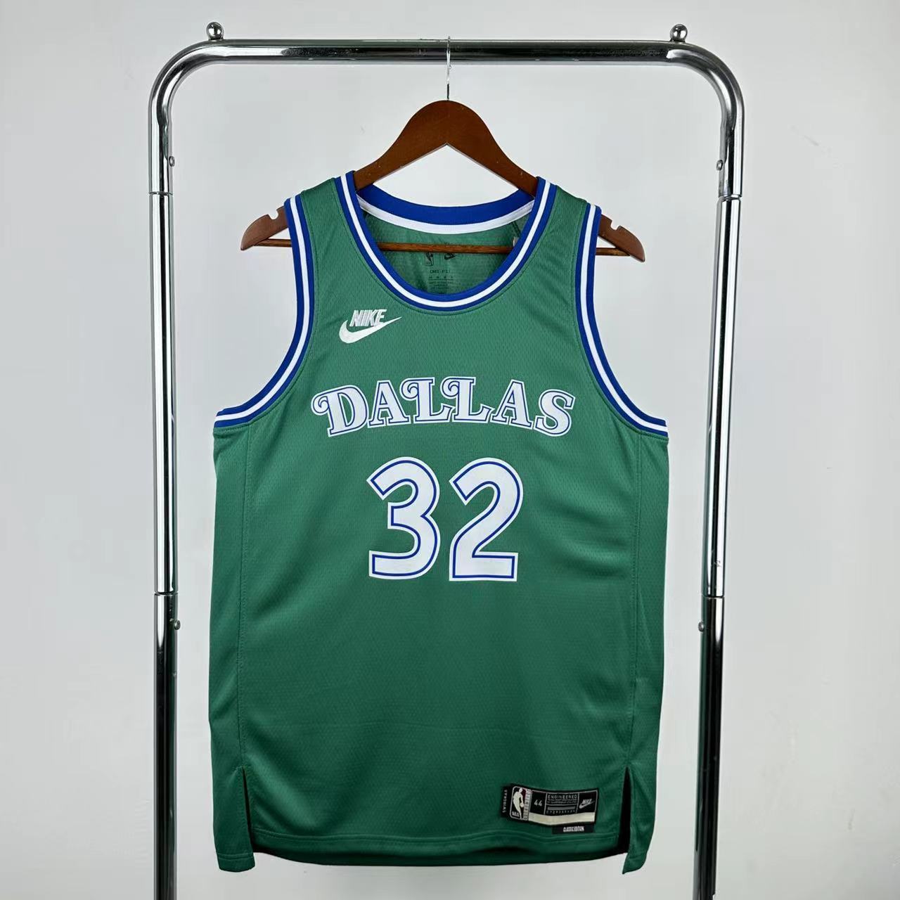 NBA 26 Season Dallas Mavericks Retro green 32-FLAGG