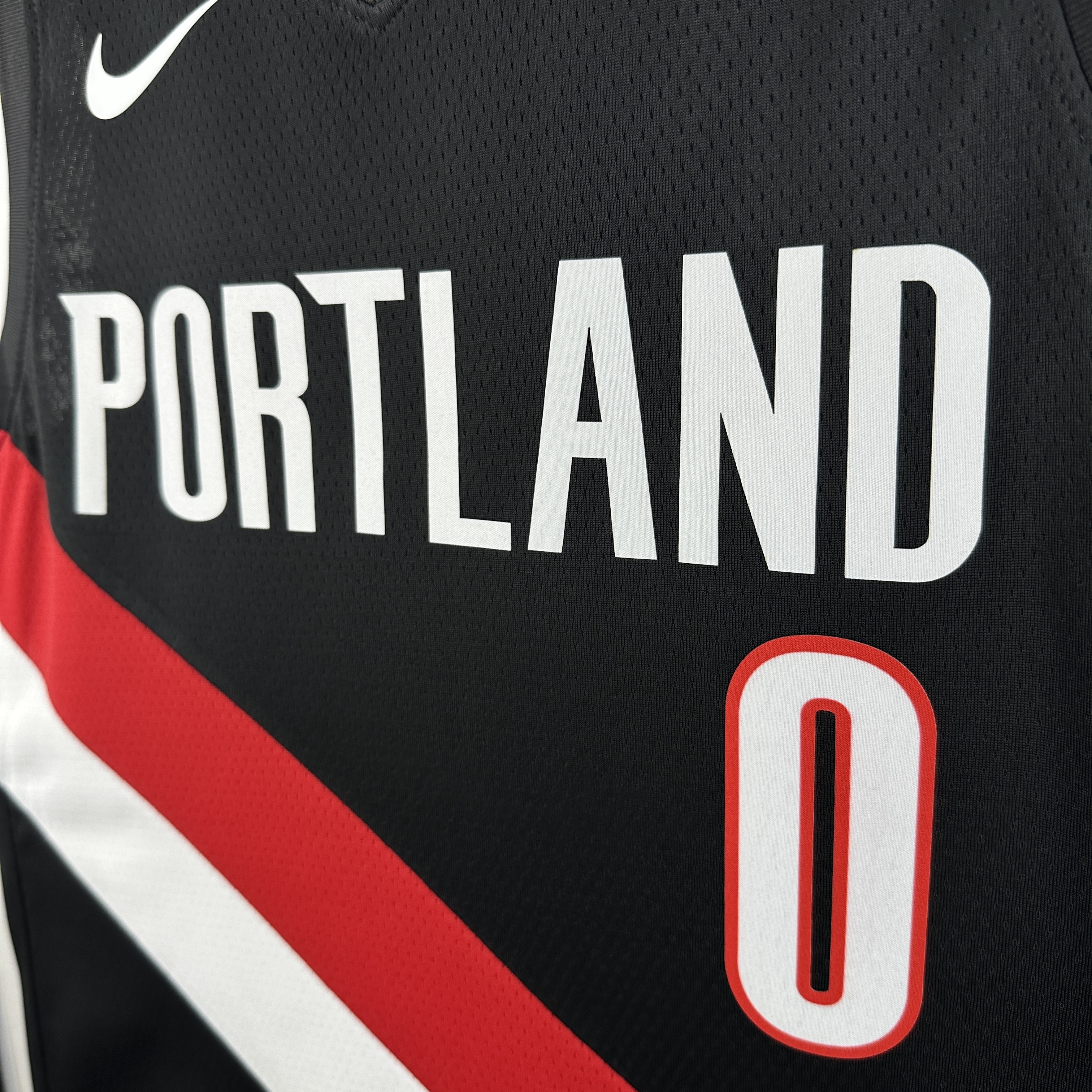 NBA 26 Season Portland Trail Blazers Away black  0-LILARO