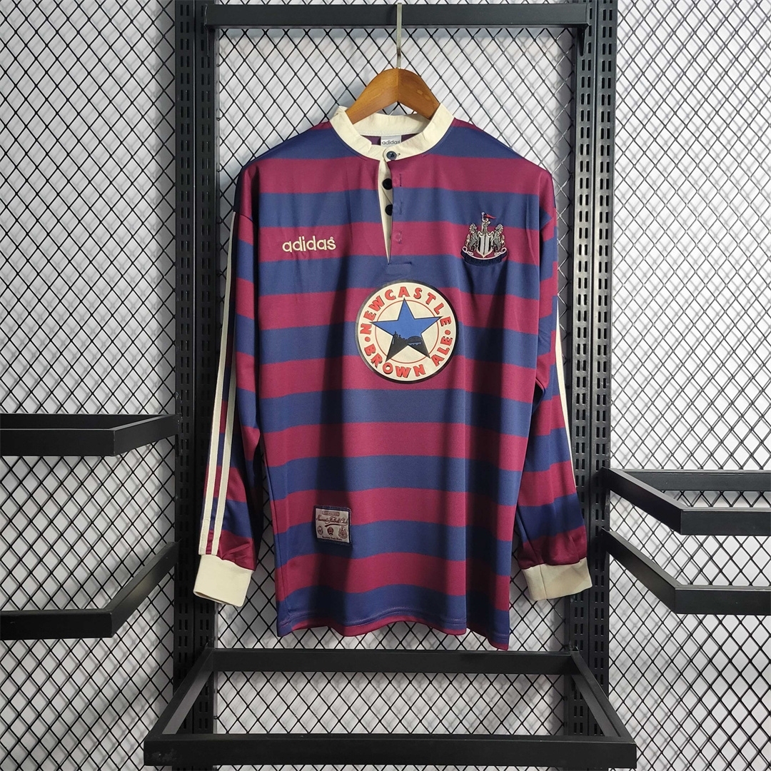 9596 Newcastle United third Long sleeve retro Fan version