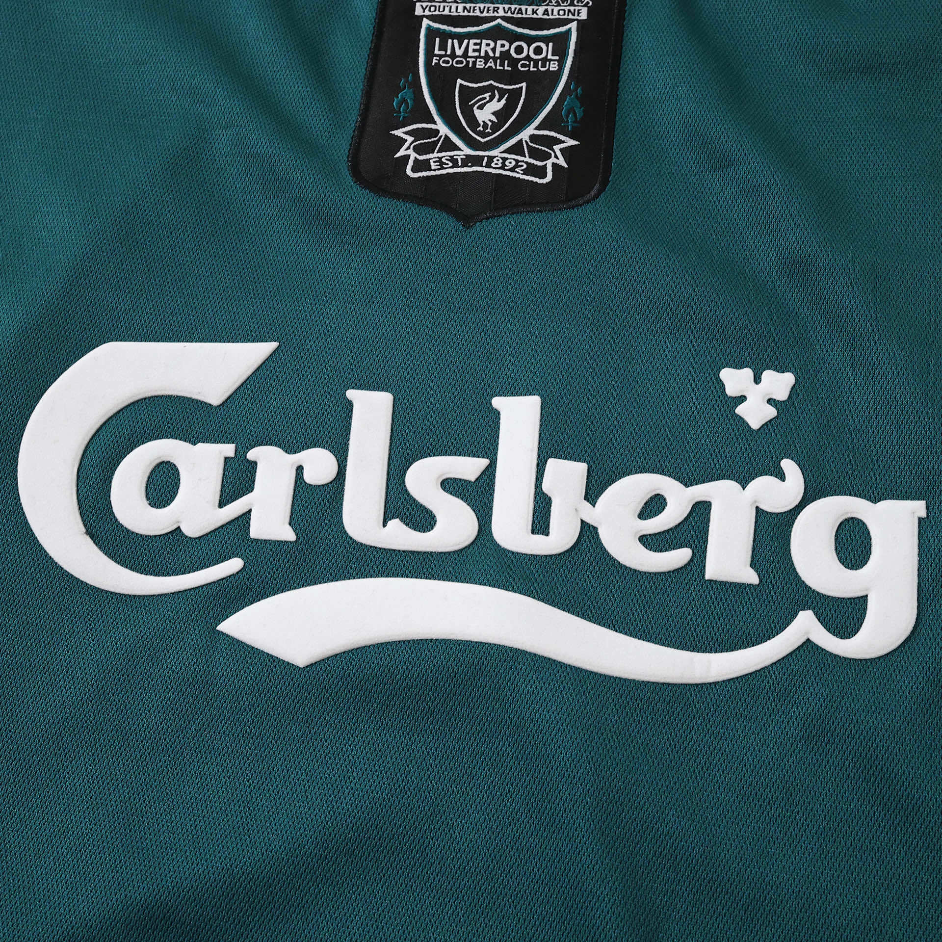 9697 Liverpool Away Long sleeved retro Fan version