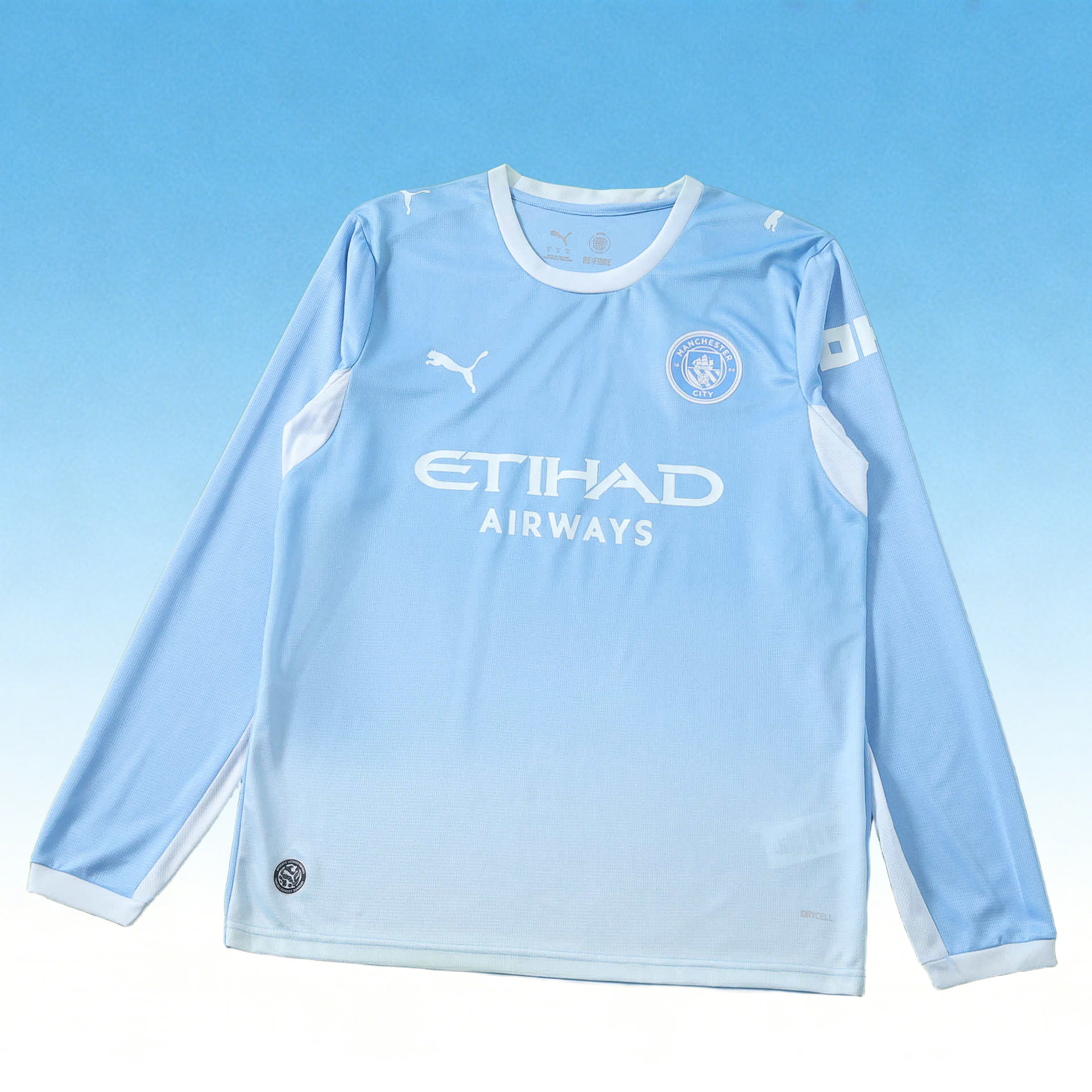 2627 Manchester City home Long sleeve Fan version