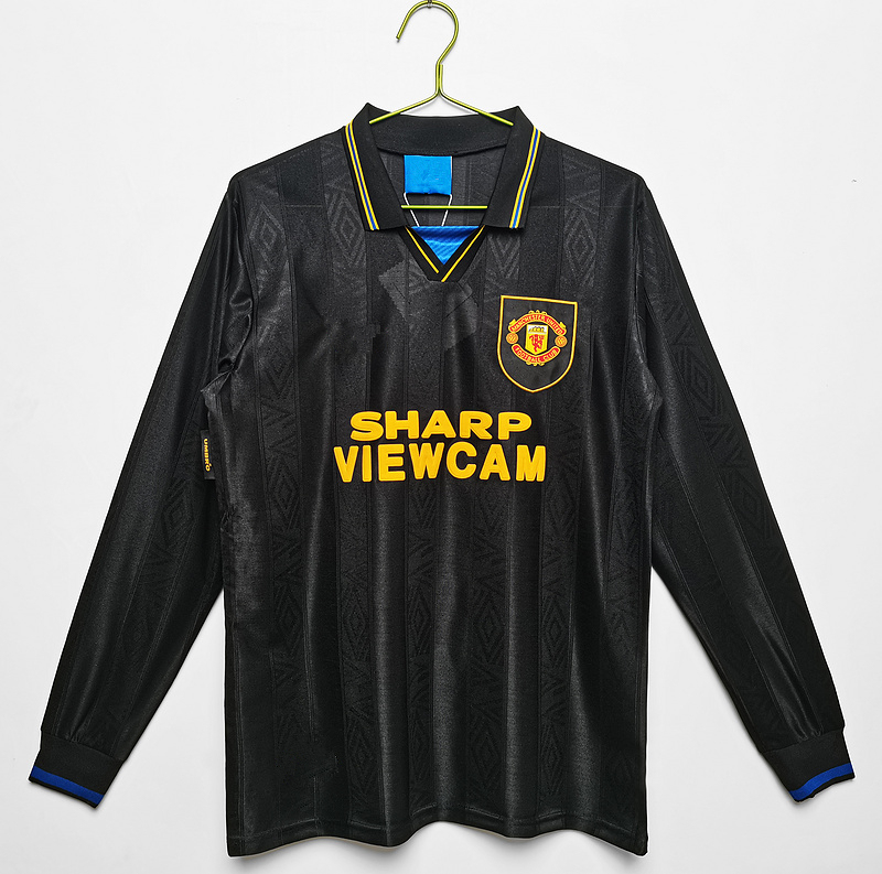 93/94 Manchester United away long sleeve retro Fan version