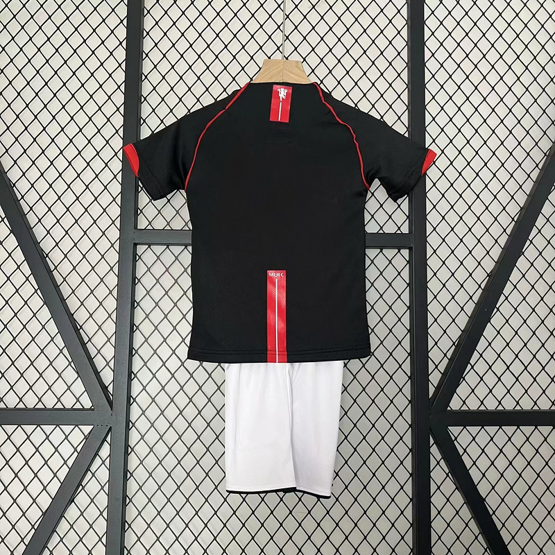 0708 Manchester United third retro Kids kit