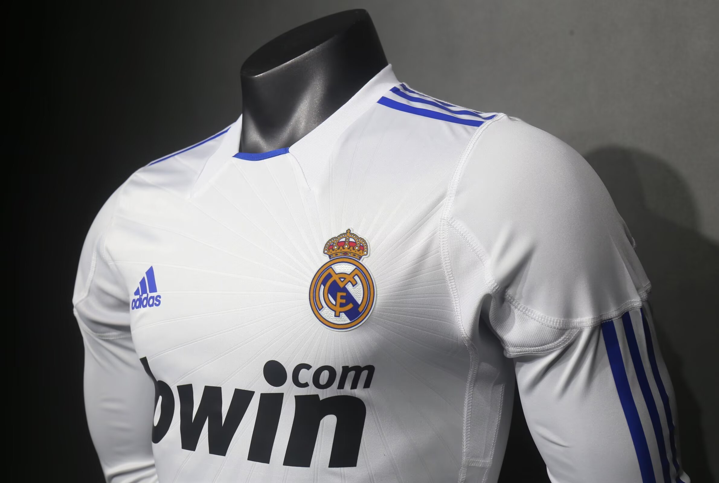 1011 Real Madrid home Long sleeve Retro Player version