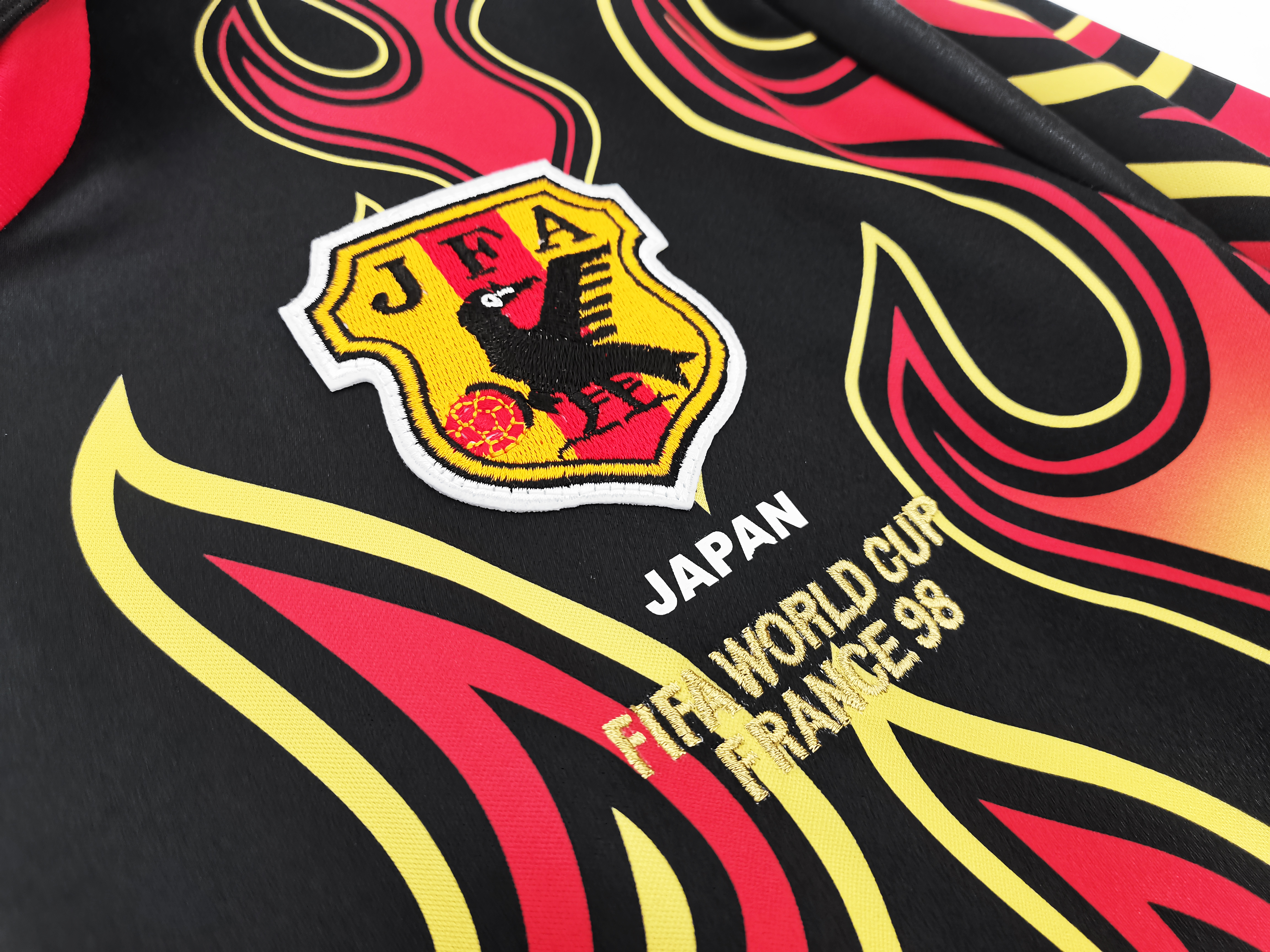 1998 Japan Goalkeeper Red Long sleeve retro Fan version