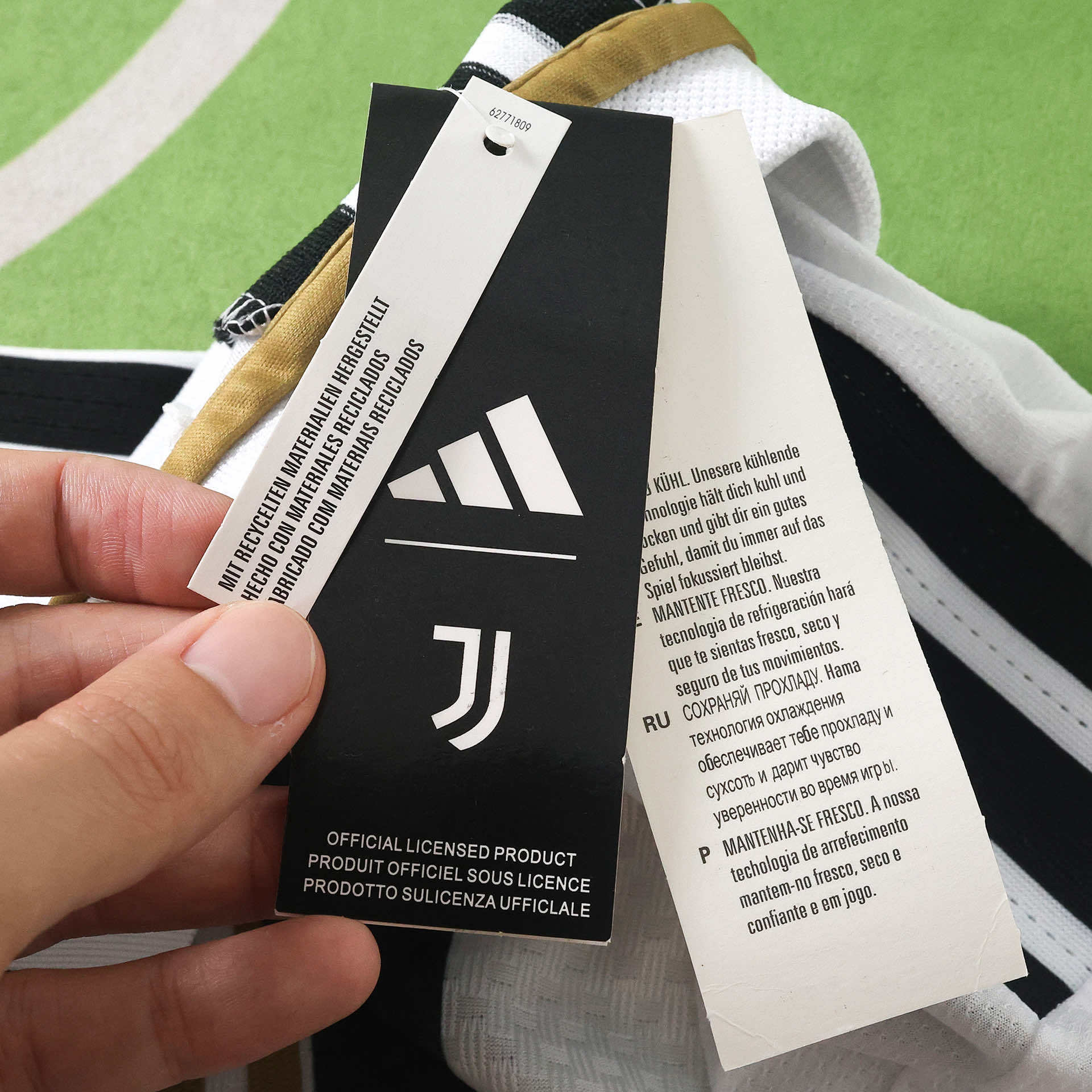 2627 Juventus Home Long sleeve Player version
