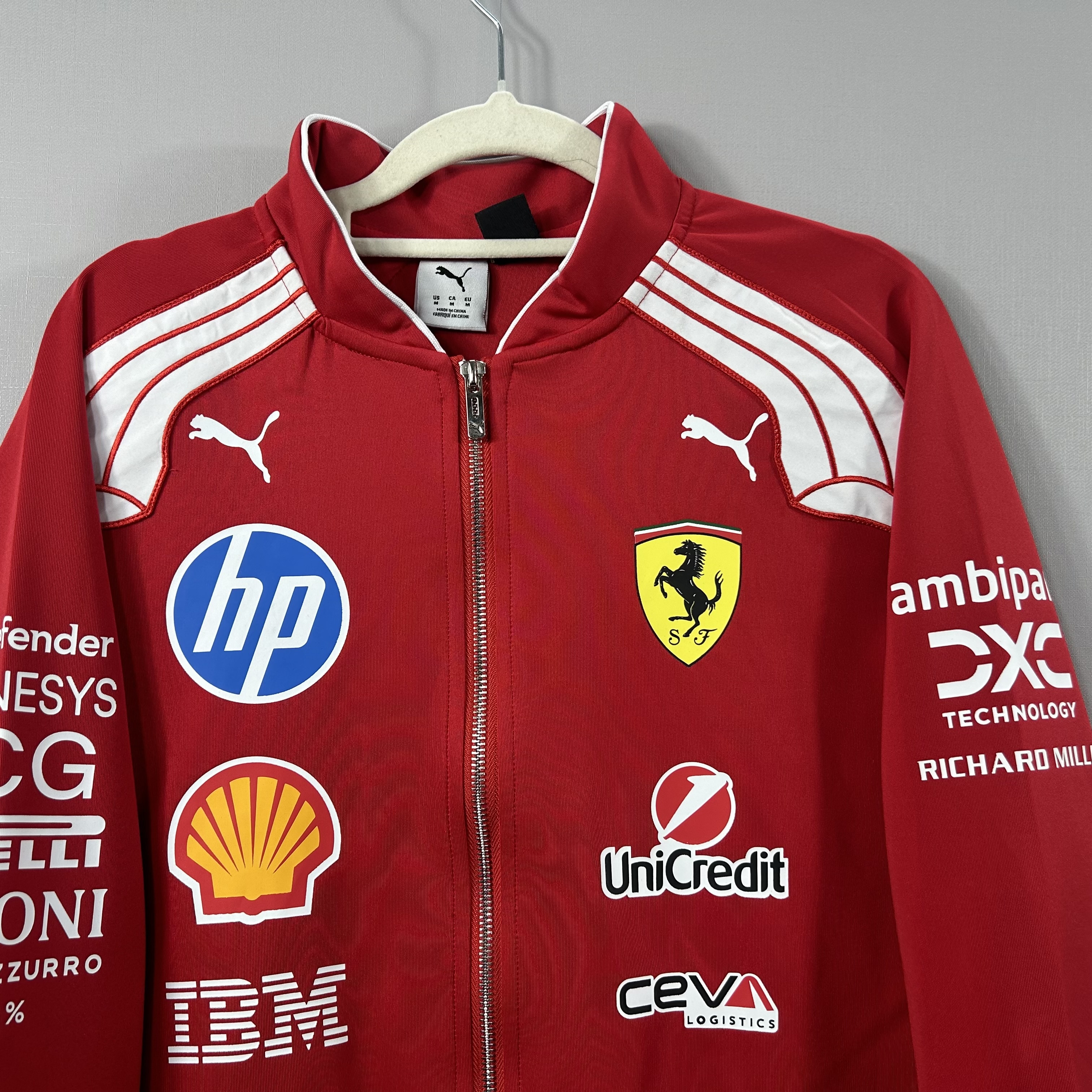 2026 F1 Ferrari racing suit jacket