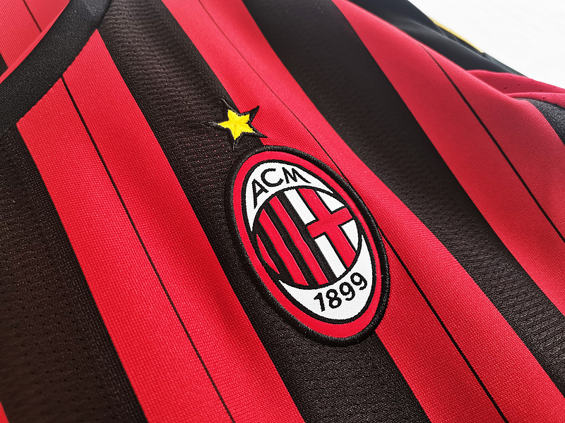 13/14 AC Milan Home long sleeve retro Fan version