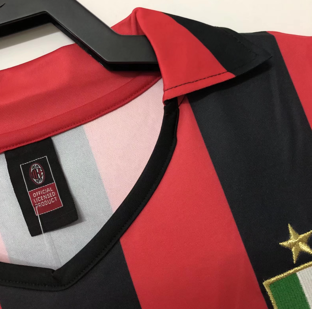 88/89 AC Milan Home retro Fan version