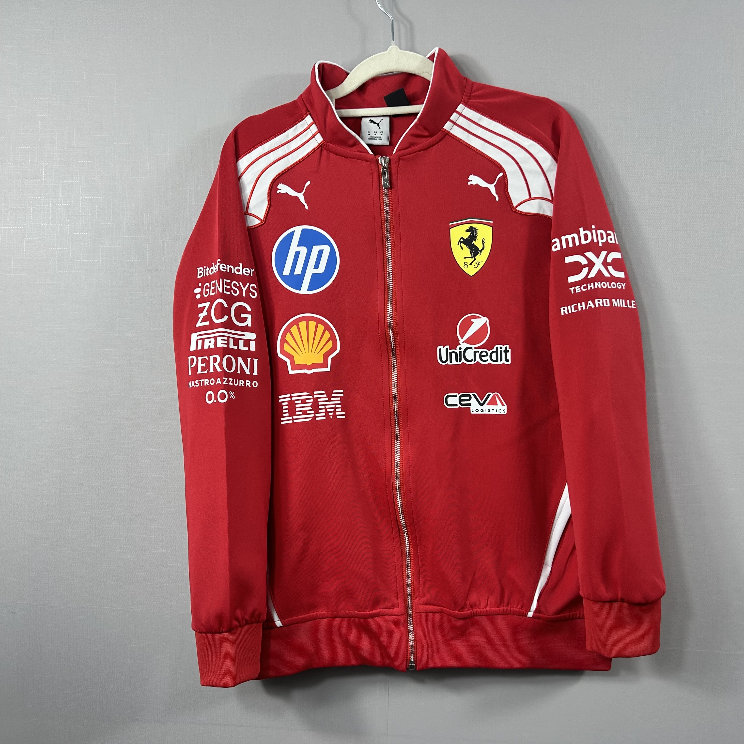 2026 F1 Ferrari racing suit jacket