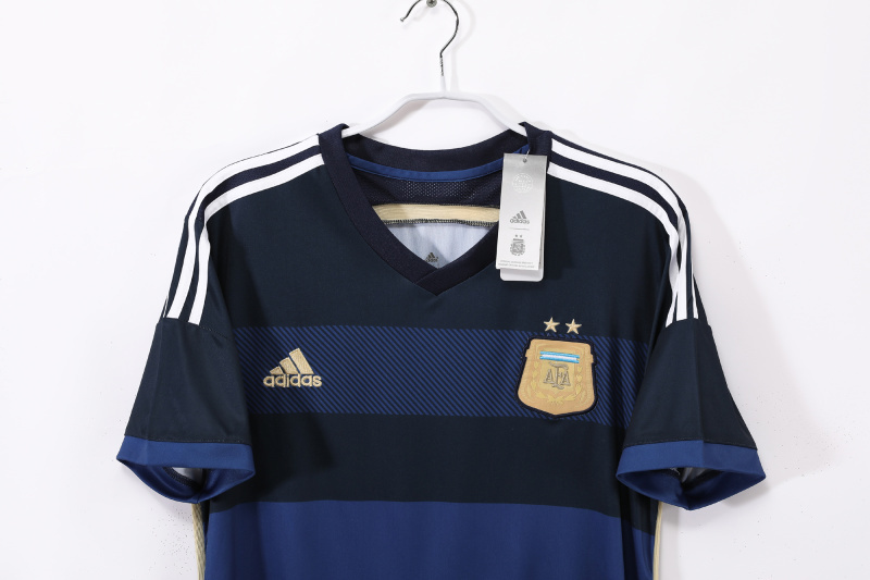 2014 Argentina Away retro Fan version