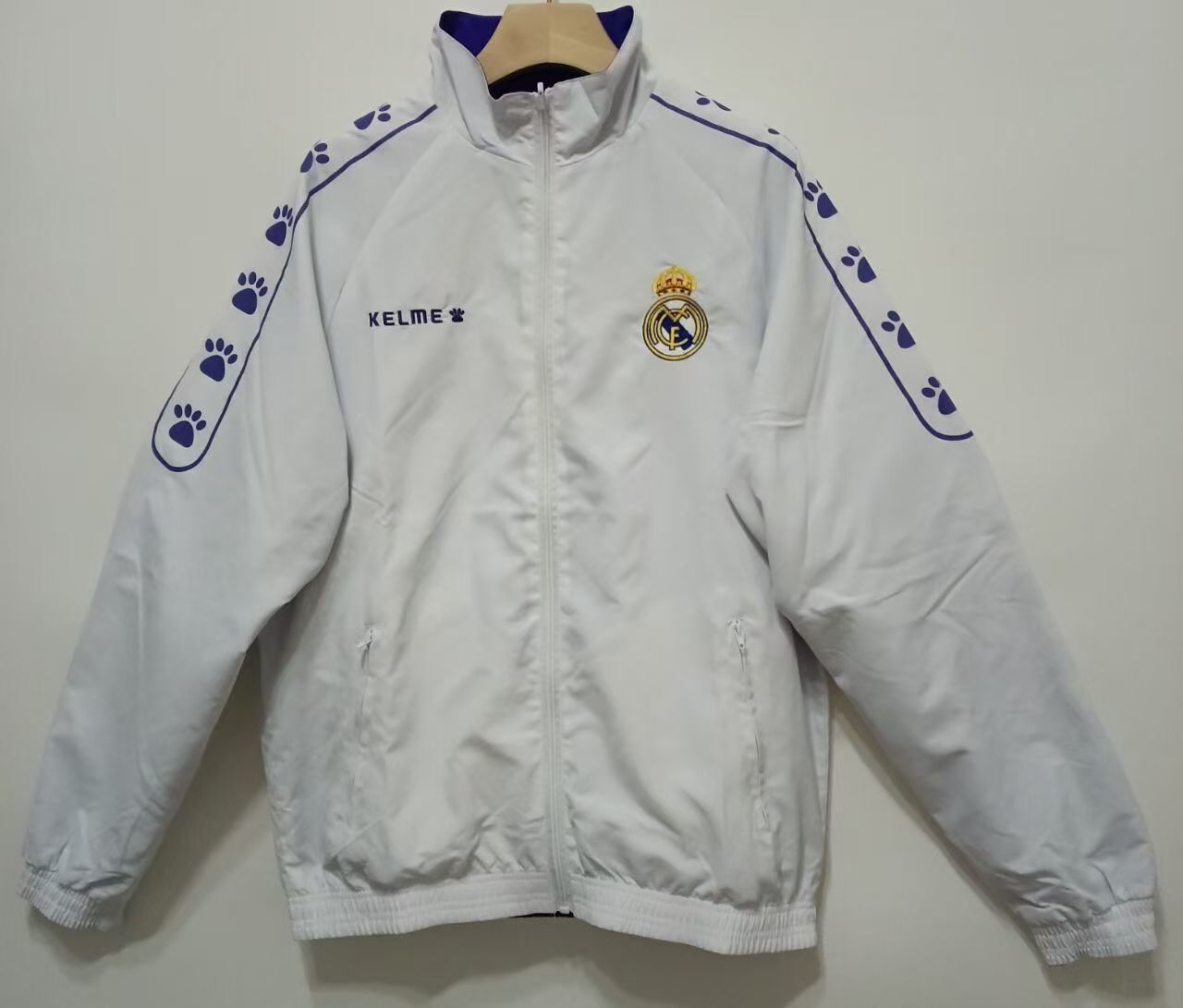 9496 Real Madrid Wear on both sides windbreaker