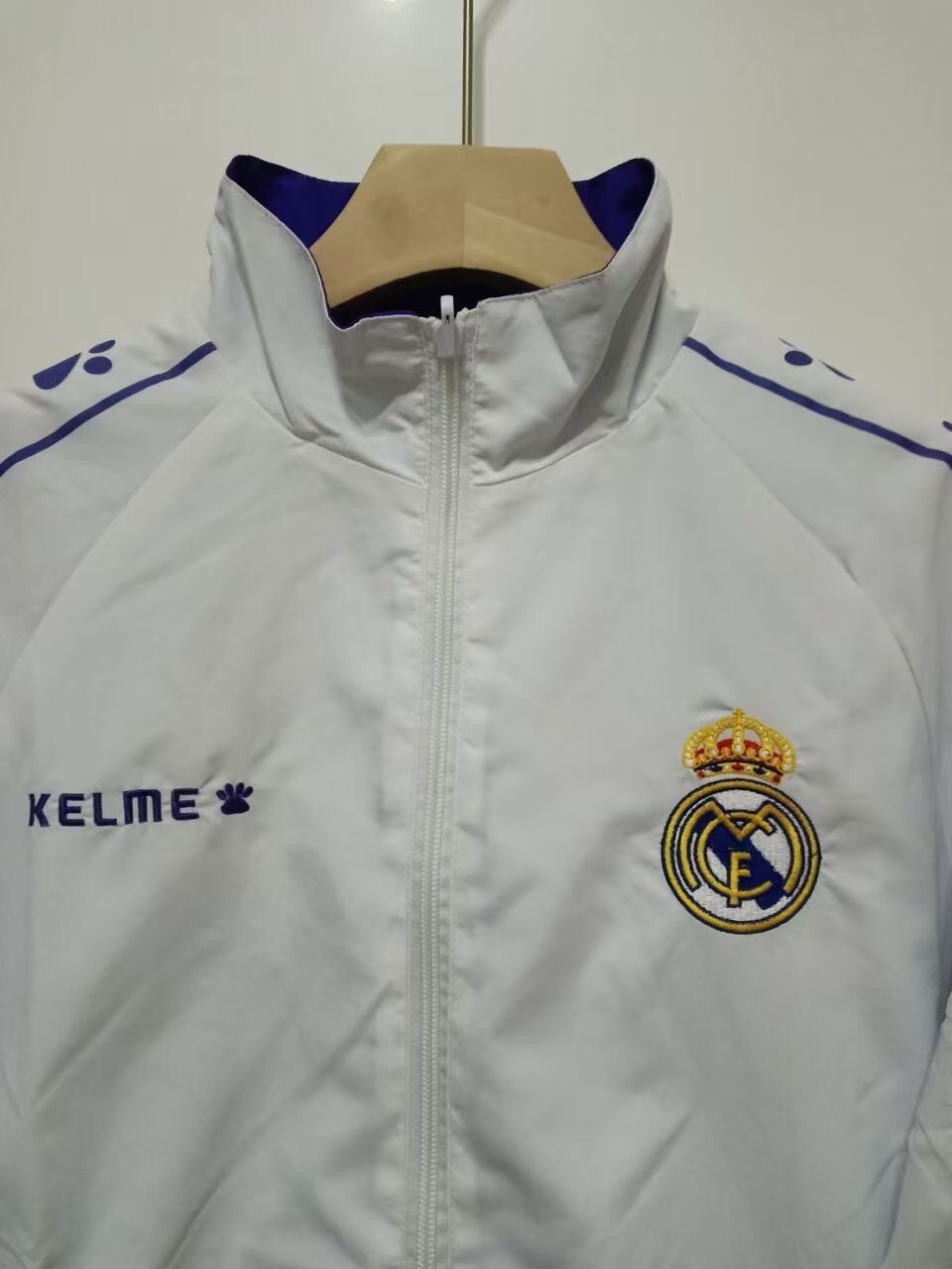 9496 Real Madrid Wear on both sides windbreaker