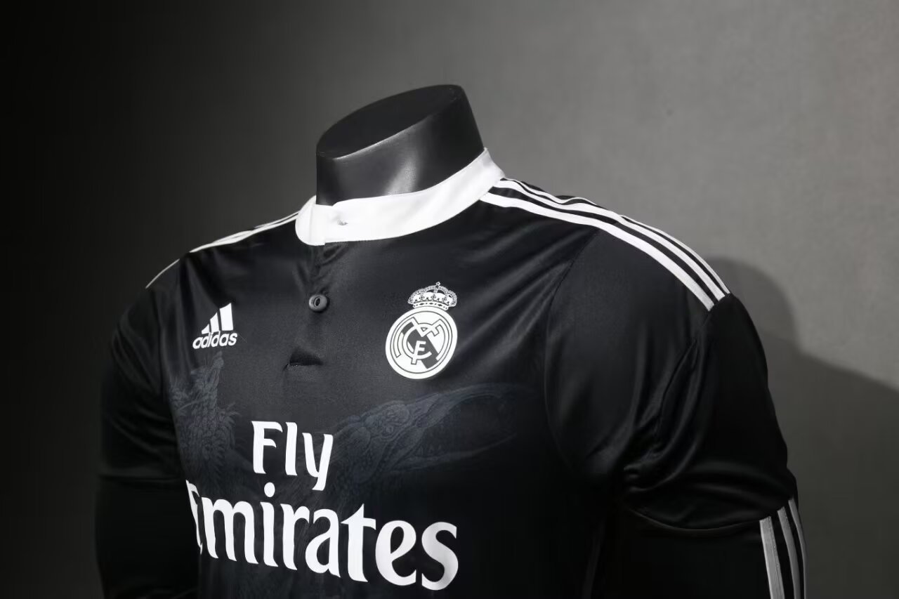 1415 Real Madrid Third Long sleeve Retro Player version