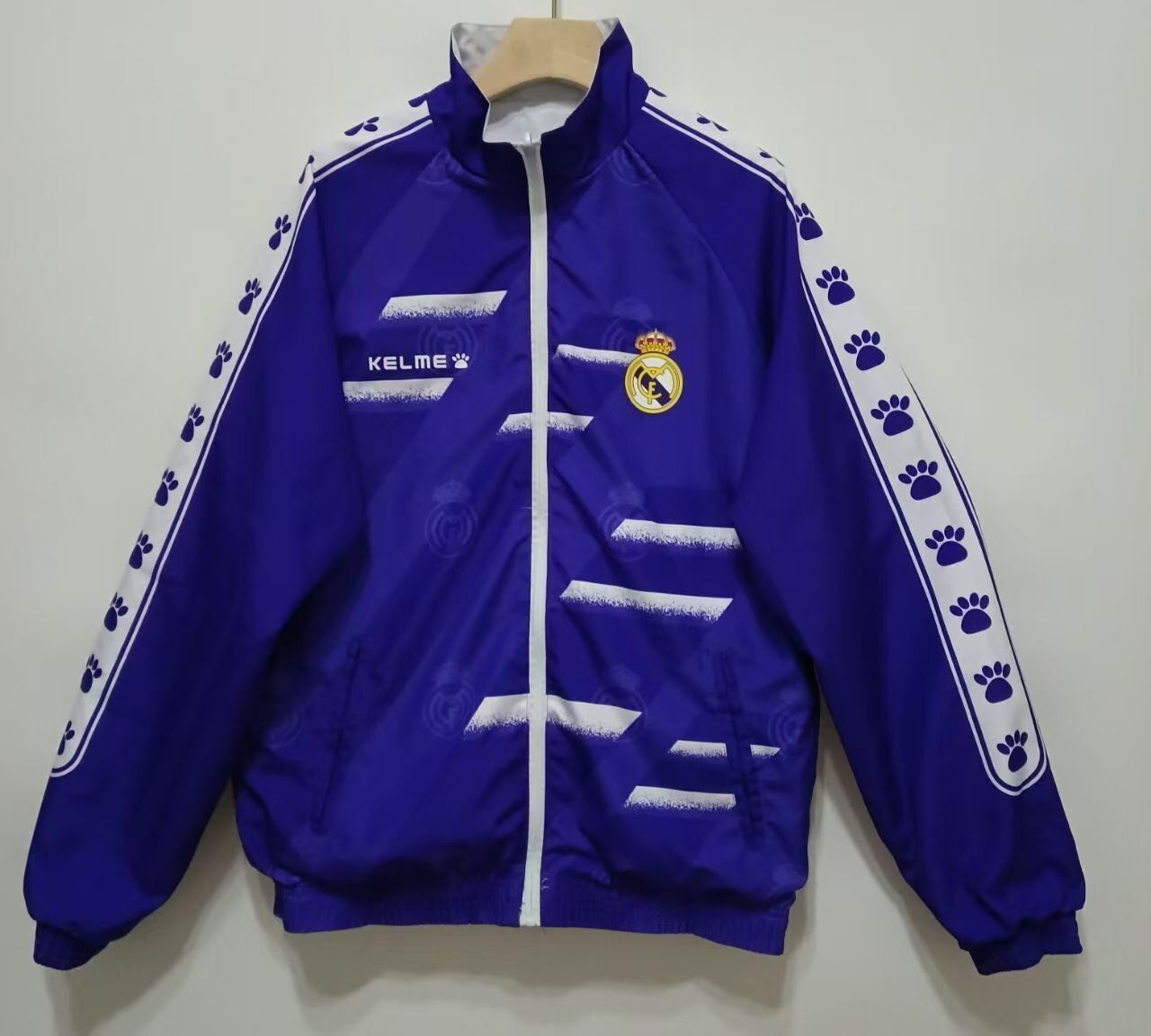9496 Real Madrid Wear on both sides windbreaker
