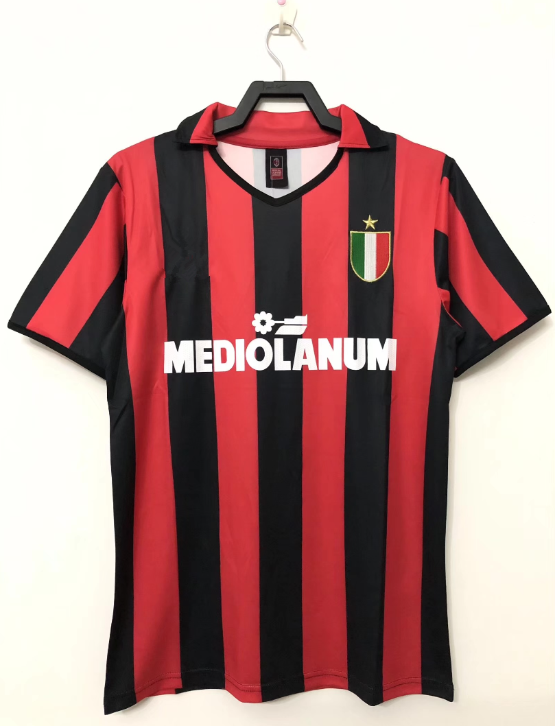 88/89 AC Milan Home retro Fan version