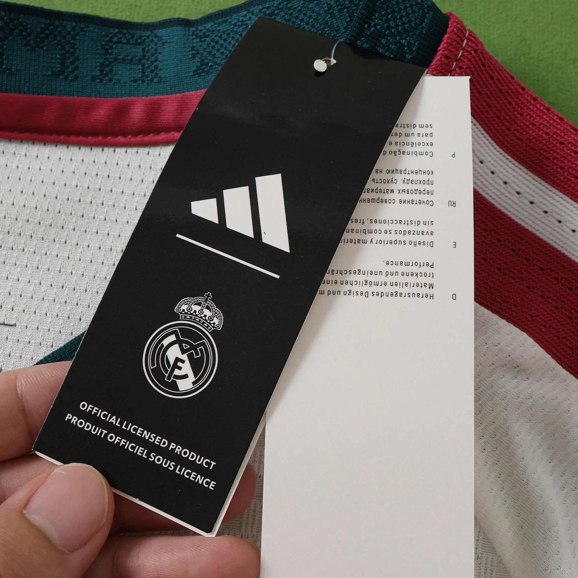 2627 Real Madrid Home Embroidery Player version