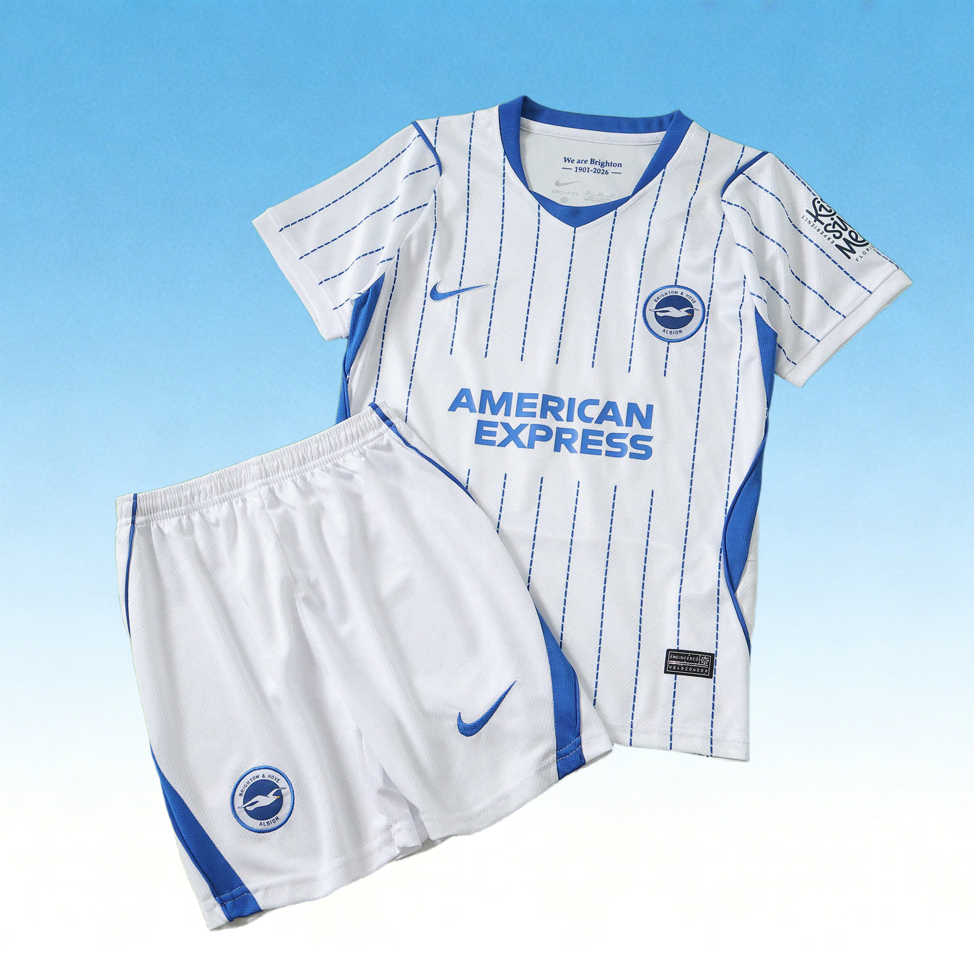2627 Brighton Away Kids Kit
