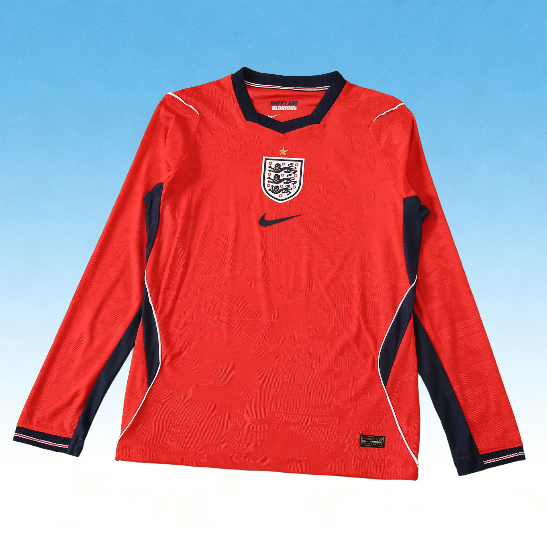 2026 England away Long sleeve Player version