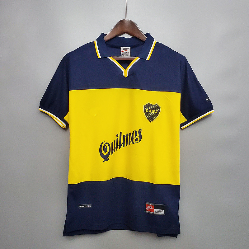 1999 Boca Juniors home retro Fan version