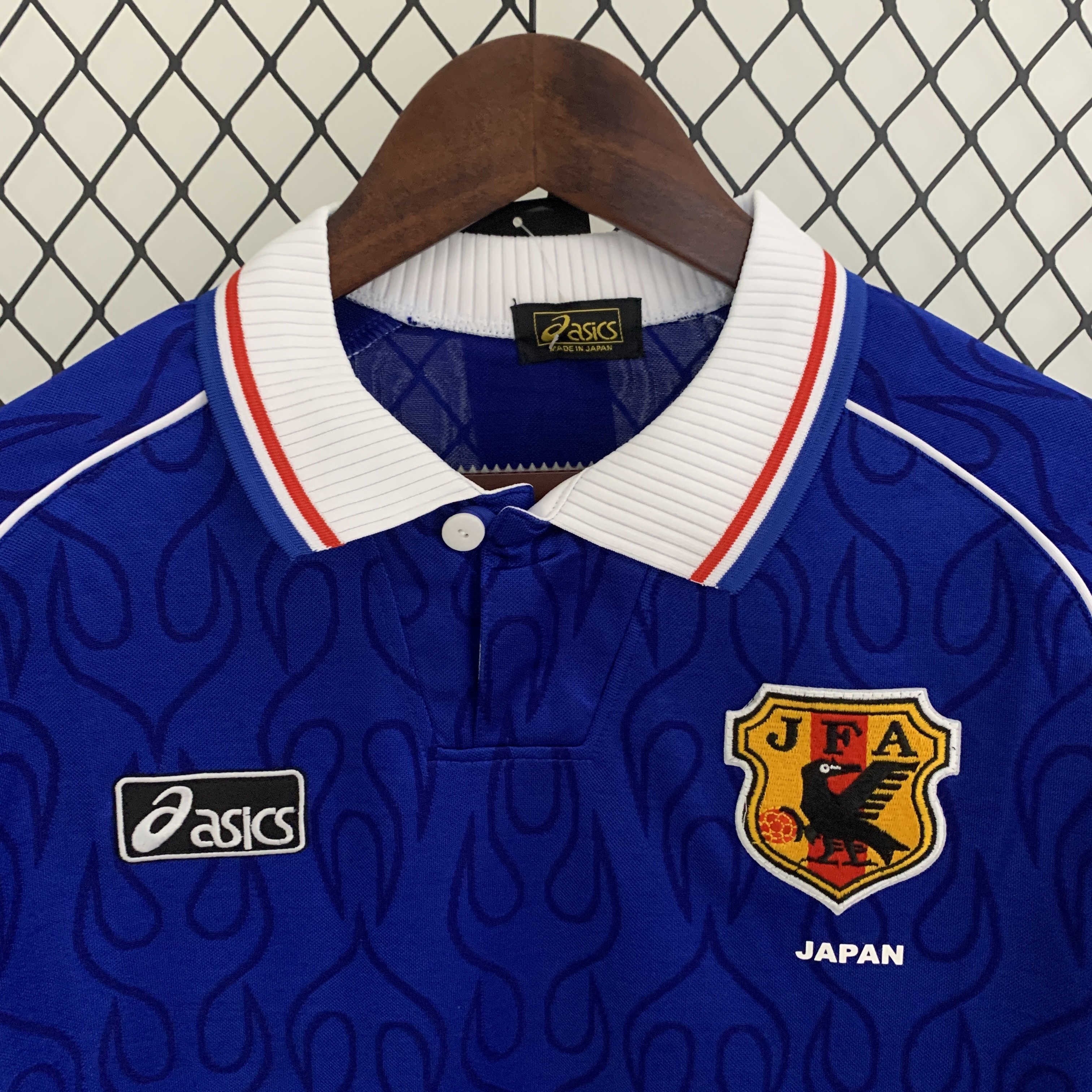 1998 Japan home Long sleeve retro Fan version
