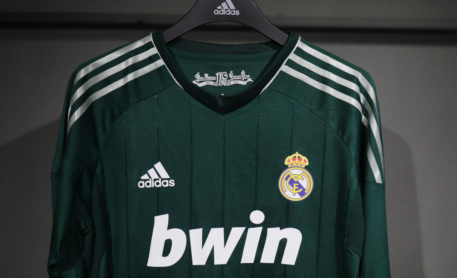 1213 Real Madrid third  Long sleeve Retro Player version