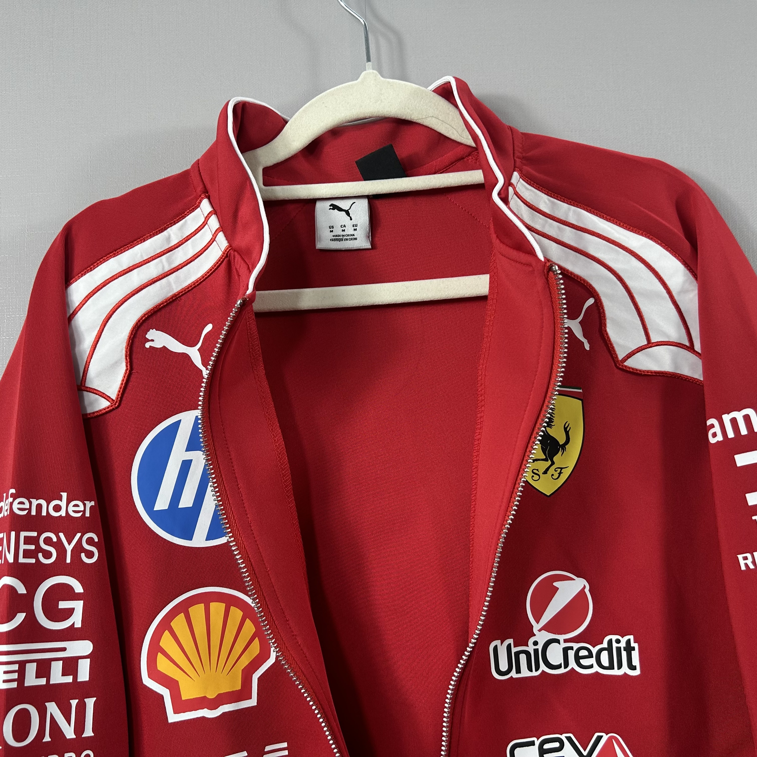 2026 F1 Ferrari racing suit jacket