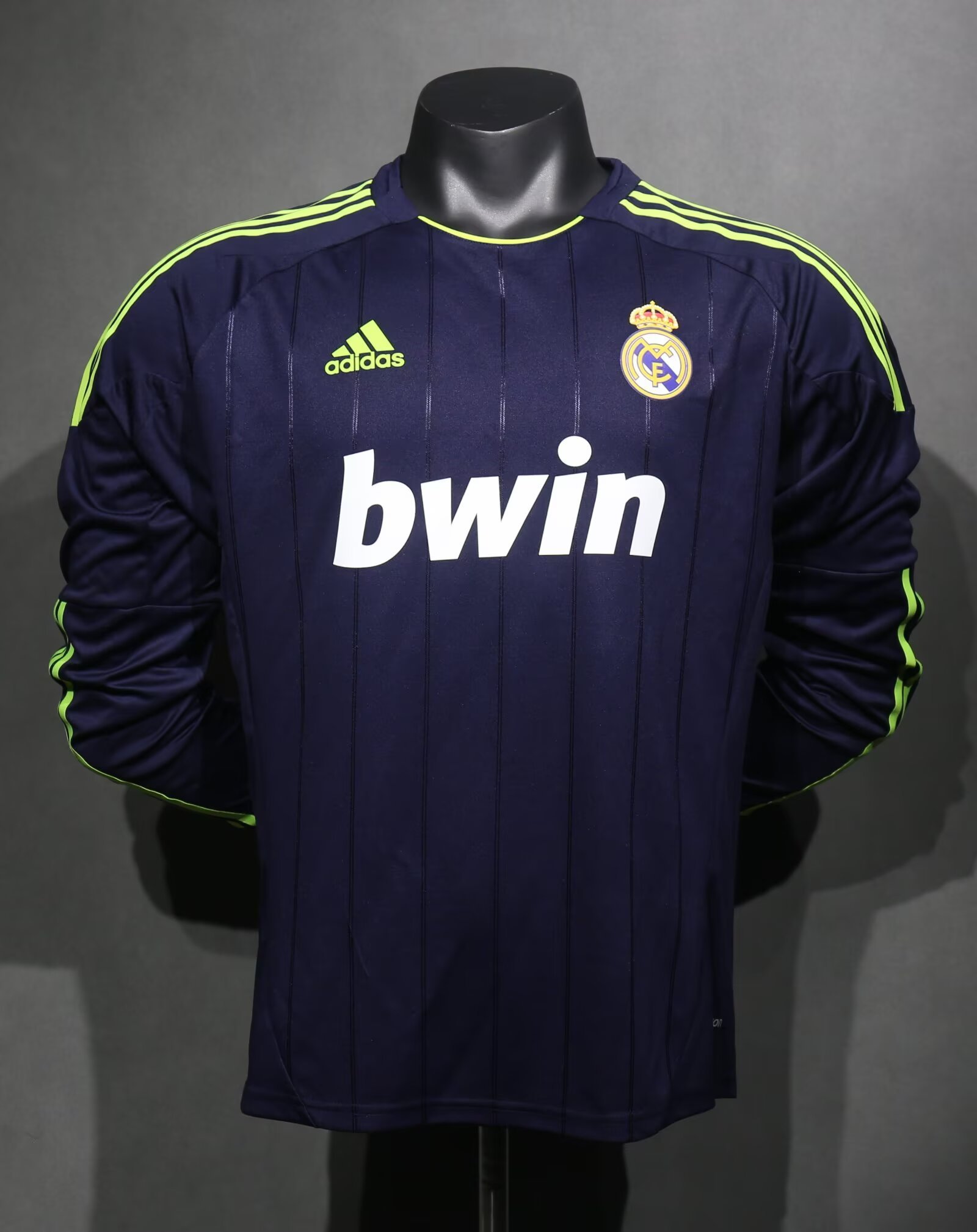 1213 Real Madrid away Long sleeve Retro Player version