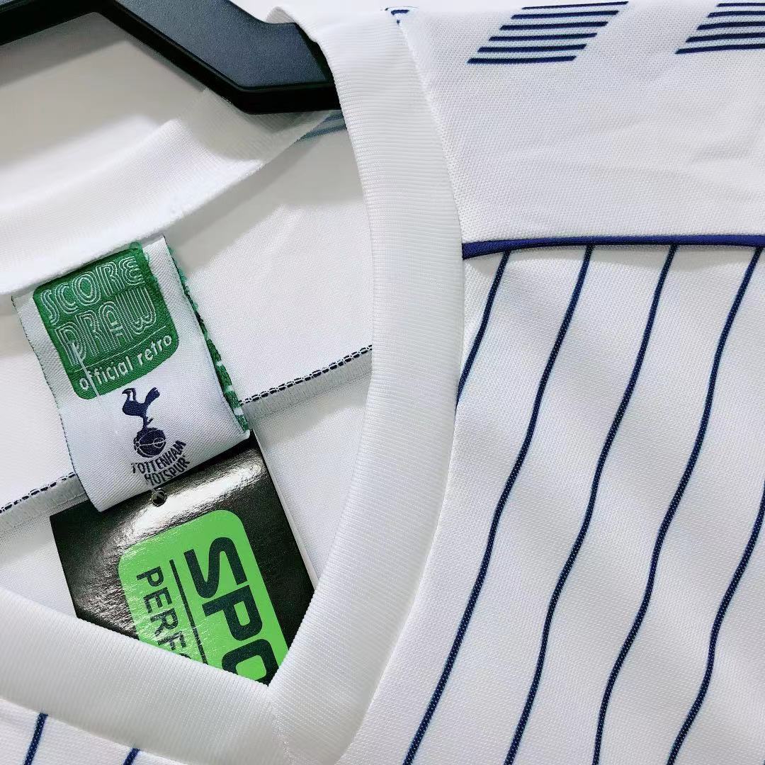 1986 Tottenham home retro Fan version