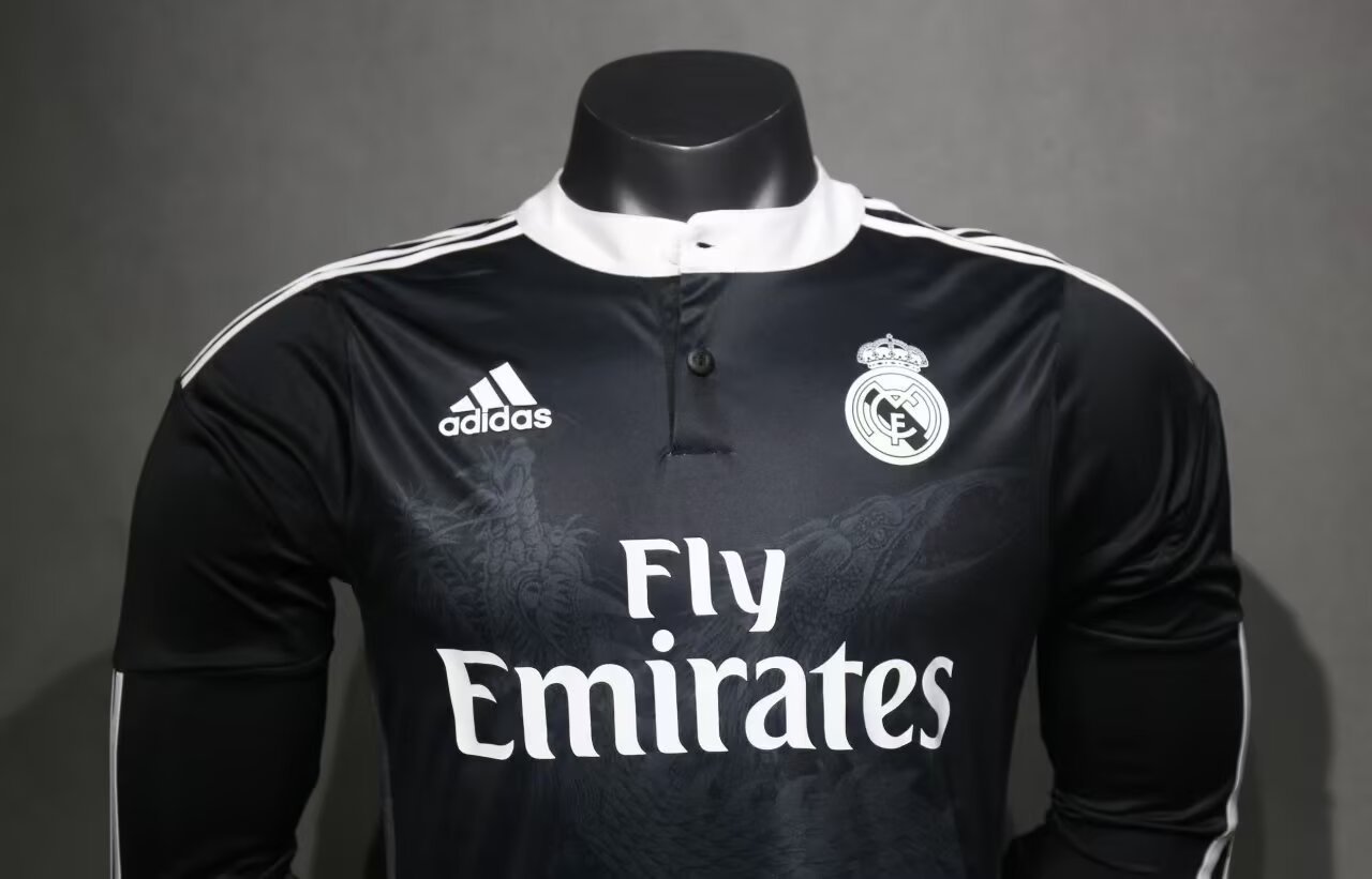 1415 Real Madrid Third Long sleeve Retro Player version