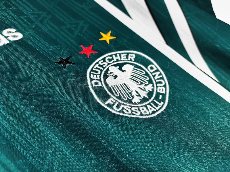 1996 germany away retro Fan version