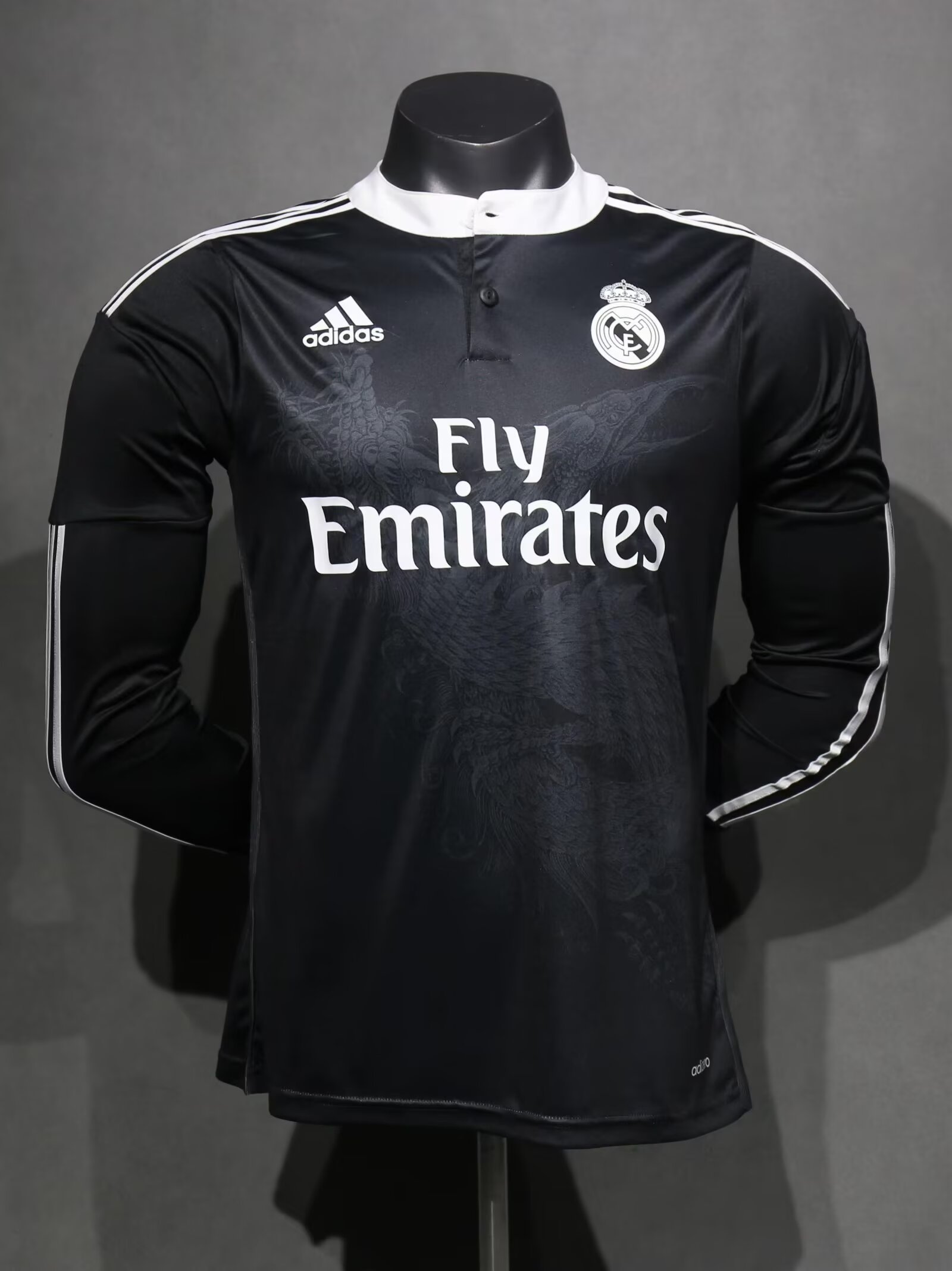 1415 Real Madrid Third Long sleeve Retro Player version